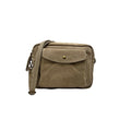 SAC BANDOULIERE CUIR DAIM ANAELLE