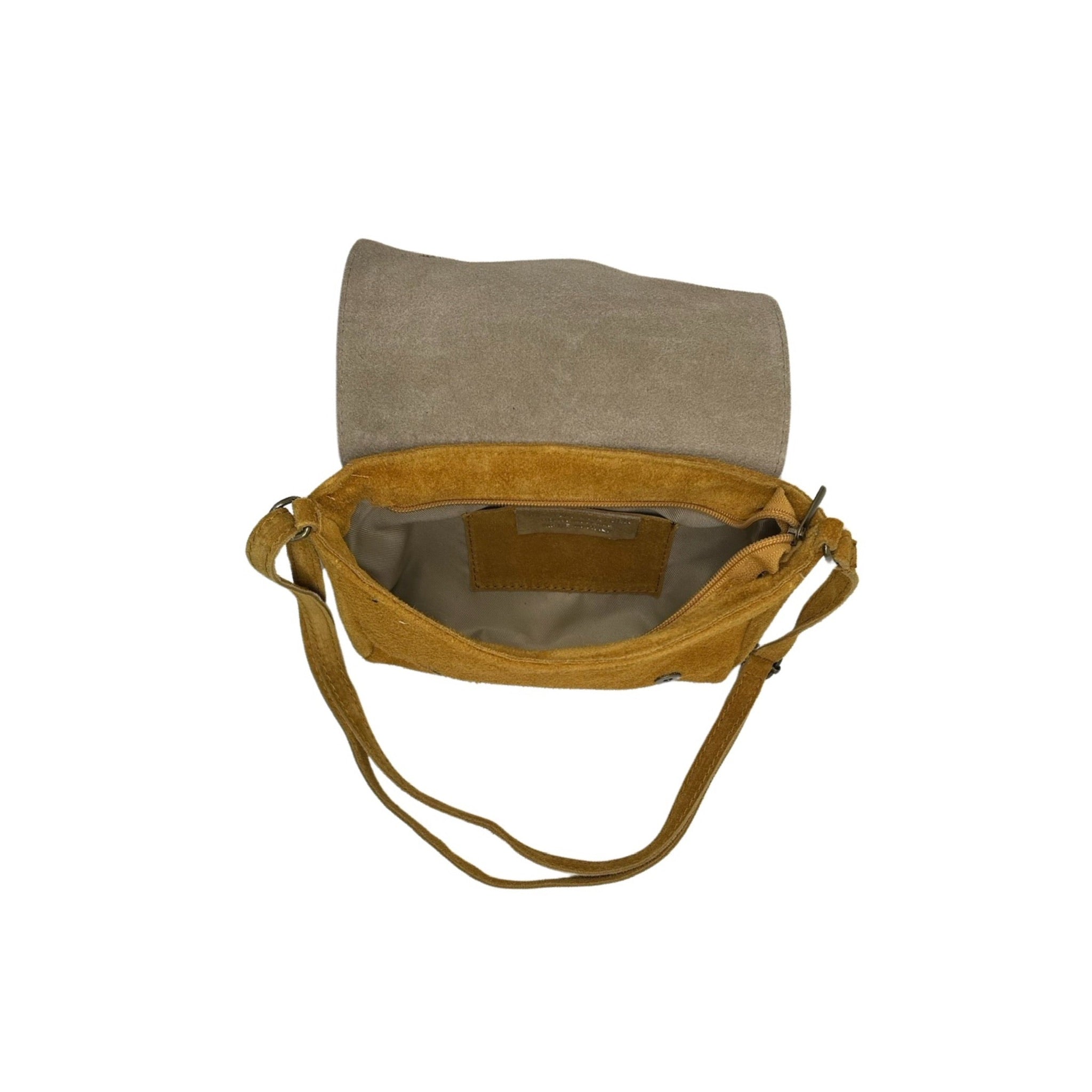 SAC CARTABLE CUIR SUEDE ELISABETH