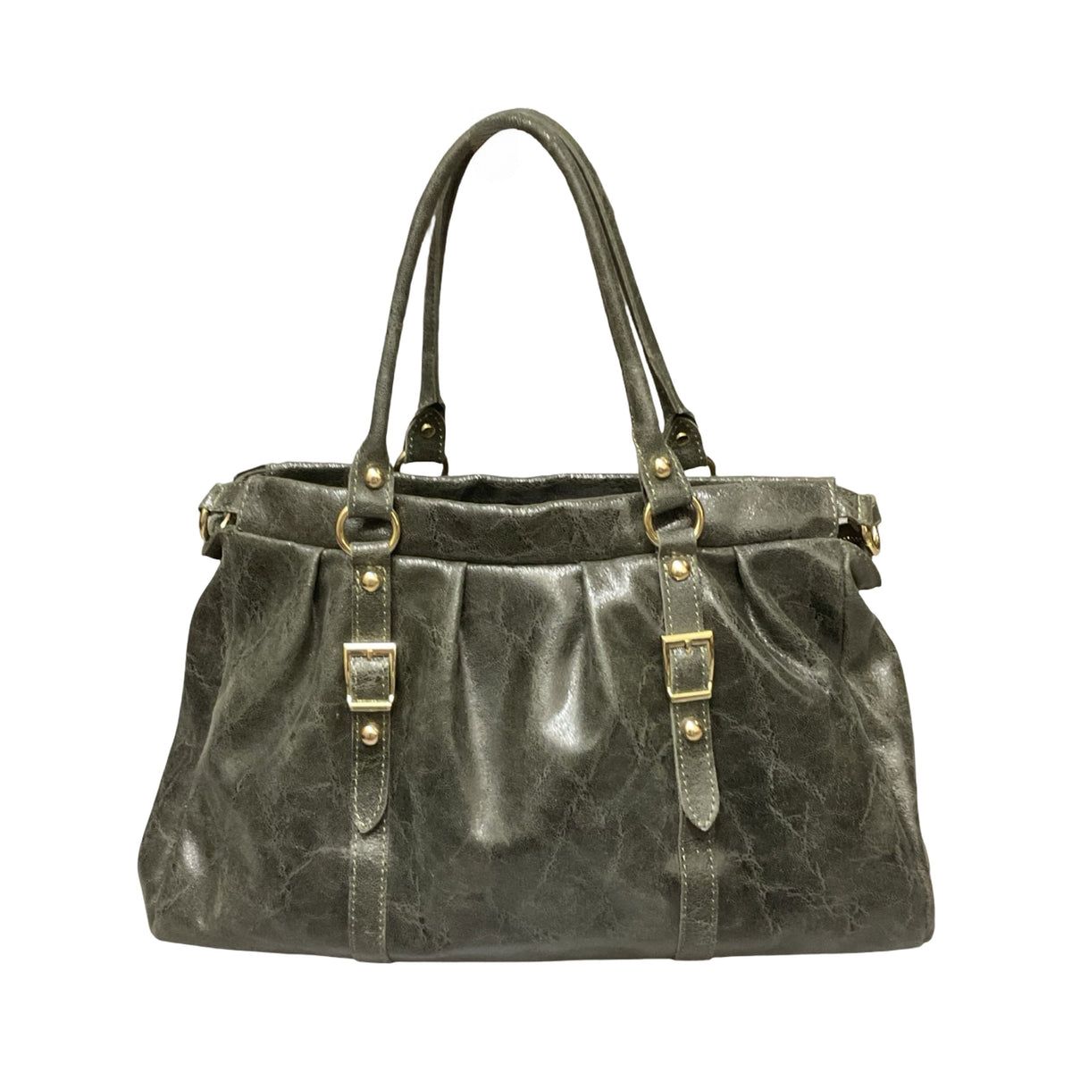 Sac à main en cuir brossé Lydia
