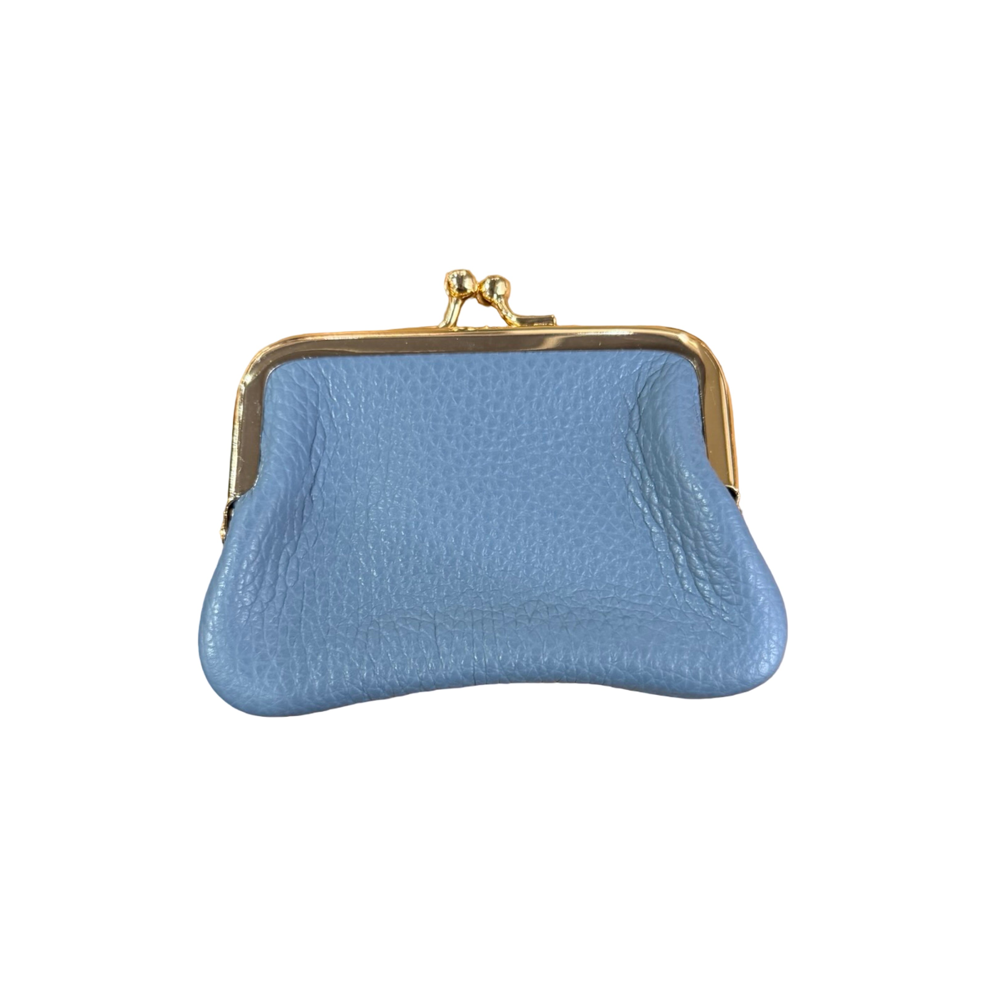 PORTE MONNAIE BOURSE CARTE CUIR GRAINE SMALL