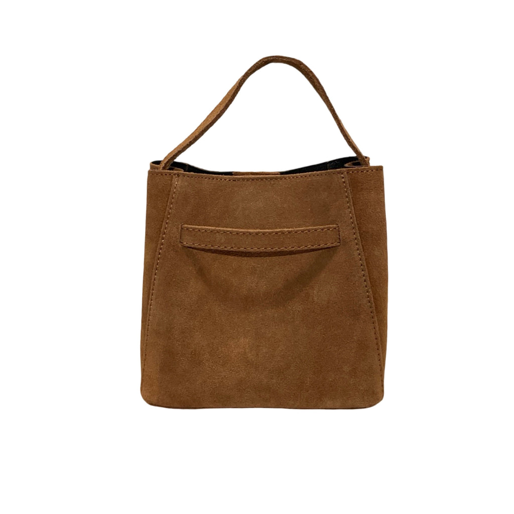 Sac Seau en Cuir Suède Mélodie