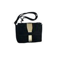 SAC BANDOULIERE CUIR SUEDE ROMANE