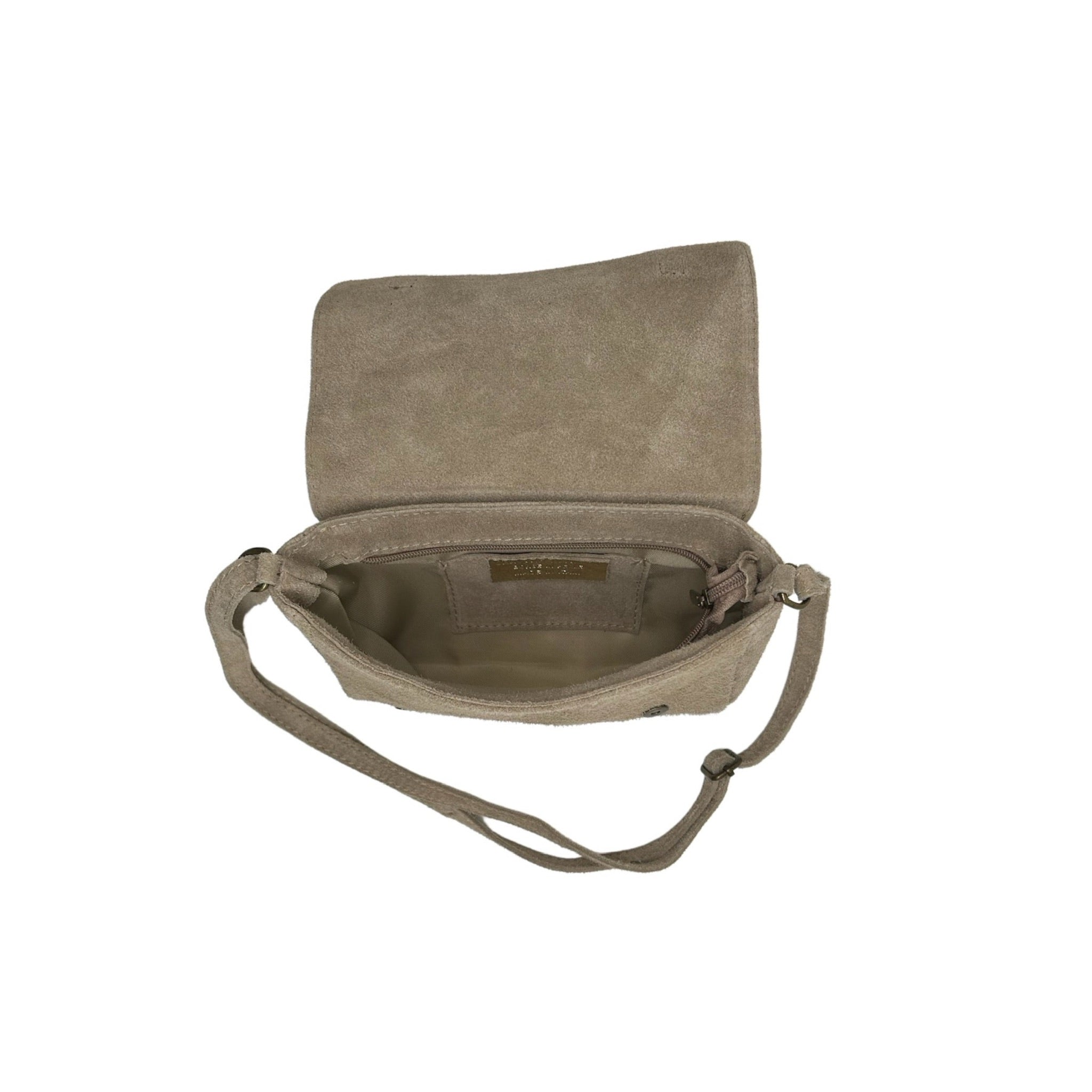 SAC CARTABLE CUIR SUEDE ELISABETH
