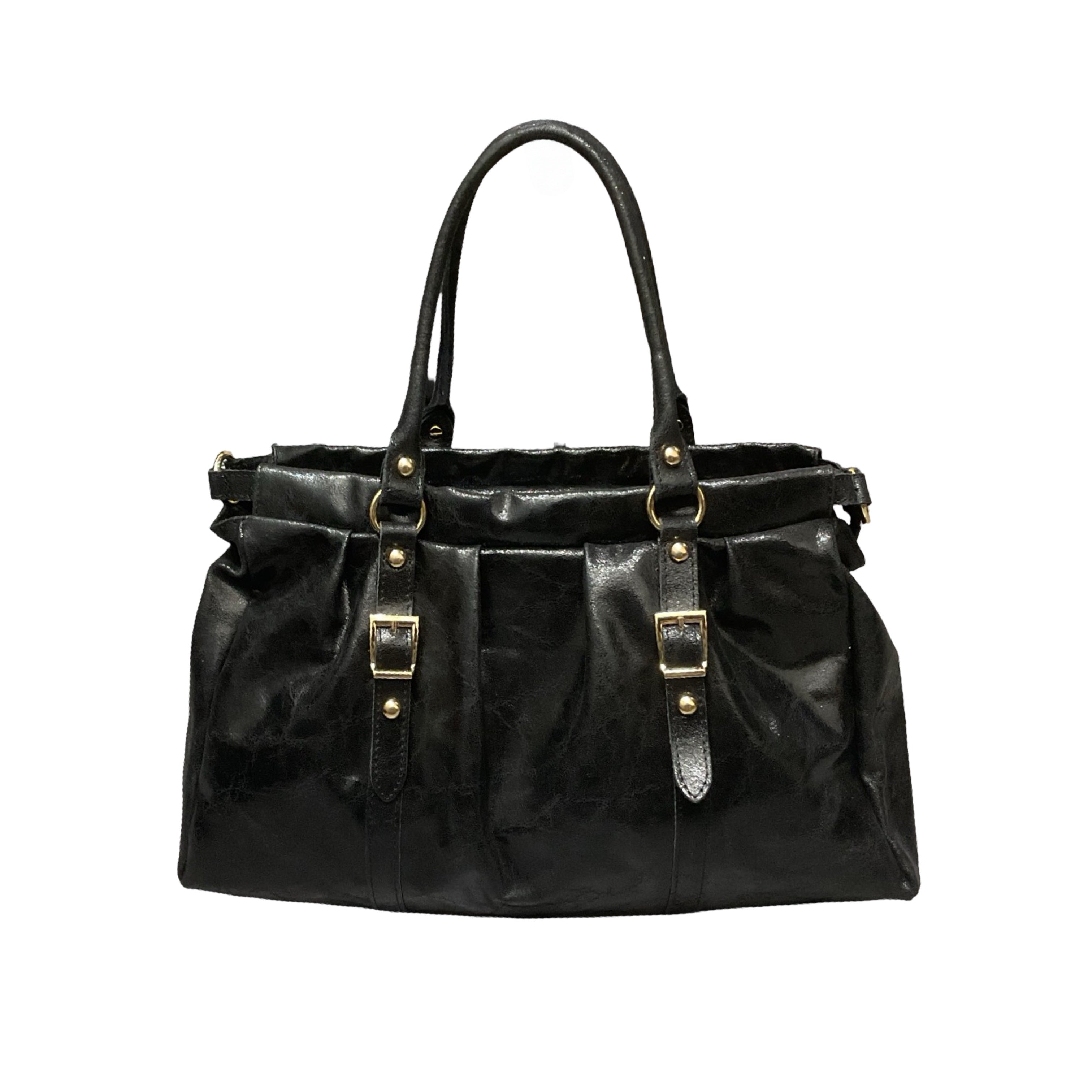 Sac à main en cuir brossé Lydia