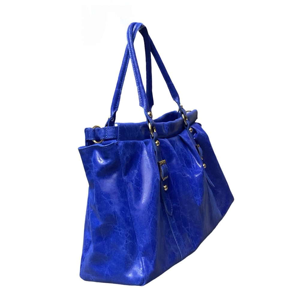 Sac à main en cuir brossé Lydia
