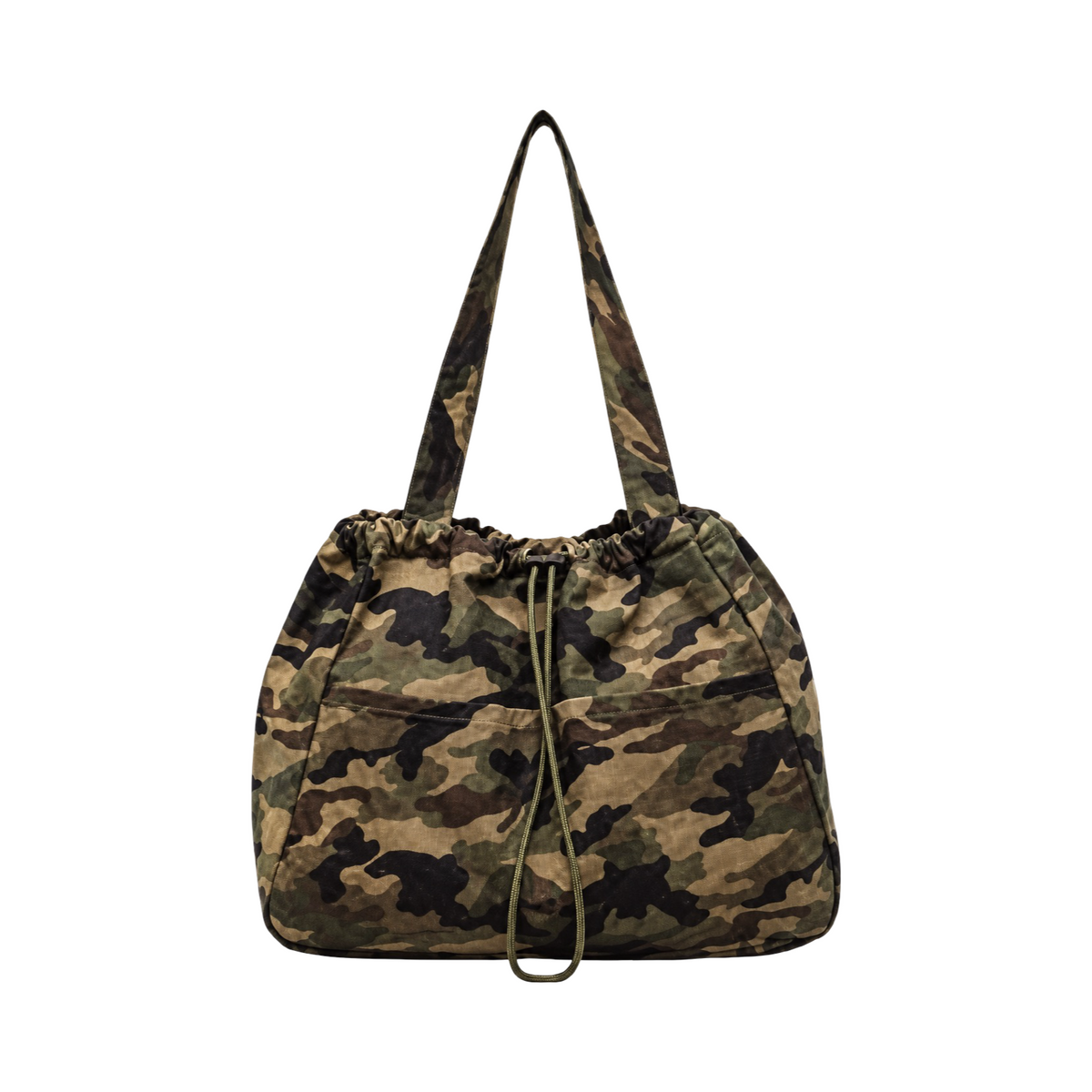 Sac à épaule en toile camouflage militaire
