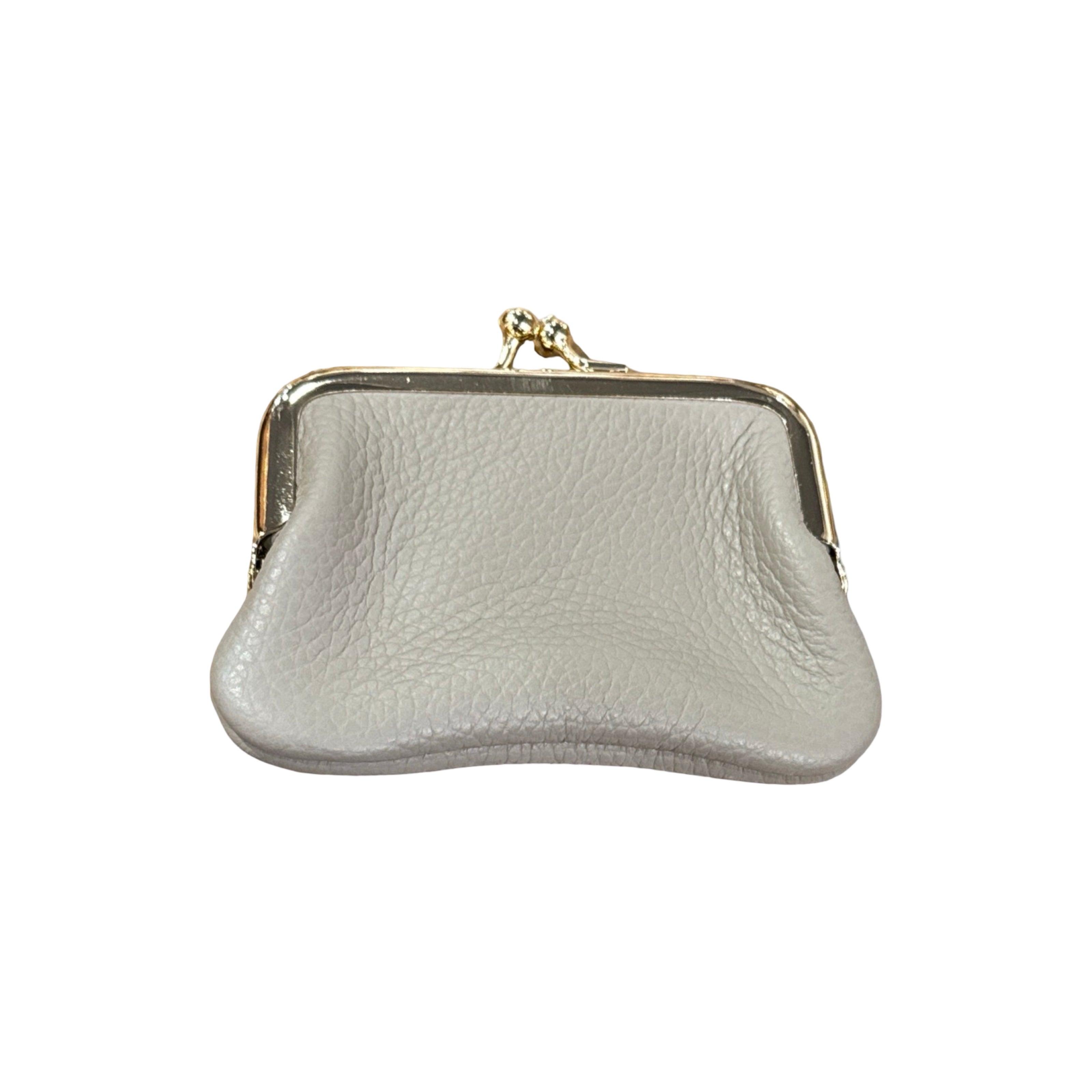 PORTE MONNAIE BOURSE CARTE CUIR GRAINE SMALL