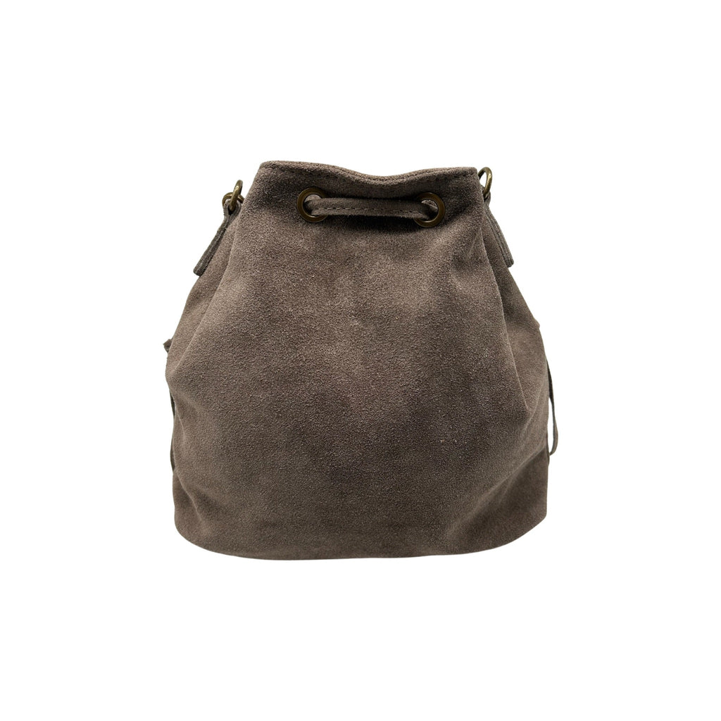 SAC SEAU CUIR SUEDE AURÉLIA