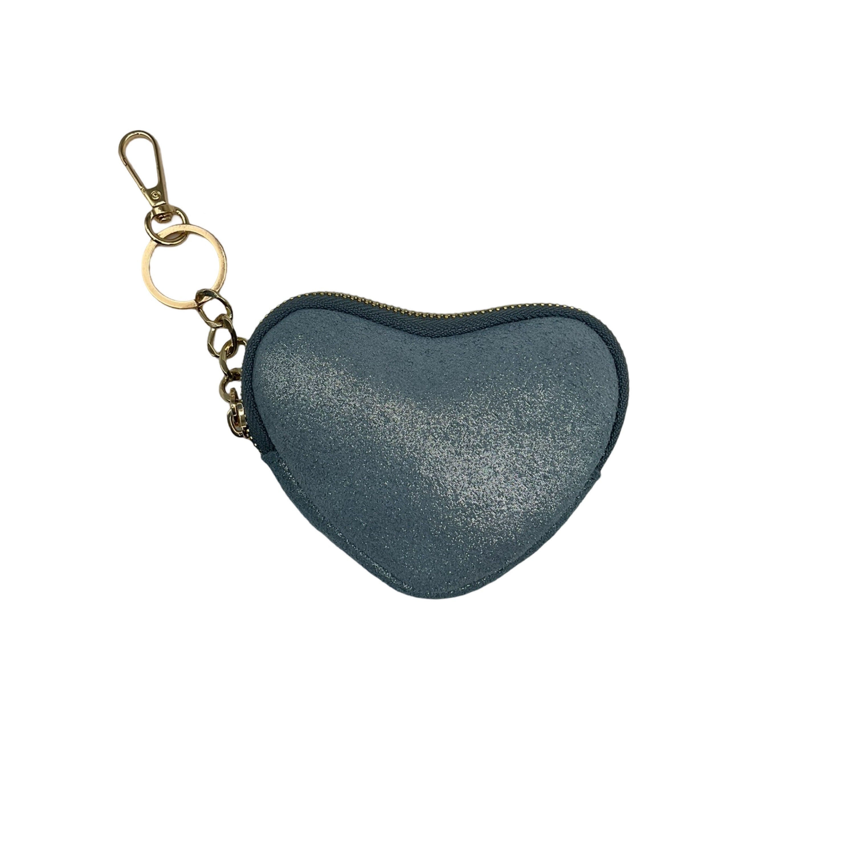 PORTEMONNAIE Porte-Cartes Bijou de Sac Charm CUIR COEUR