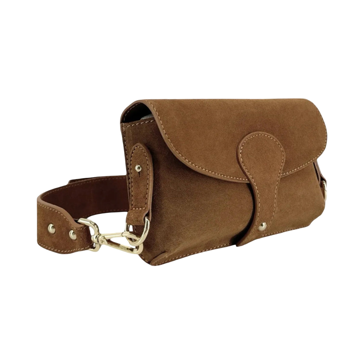 SAC BANDOULIERE CUIR SUEDE LOU