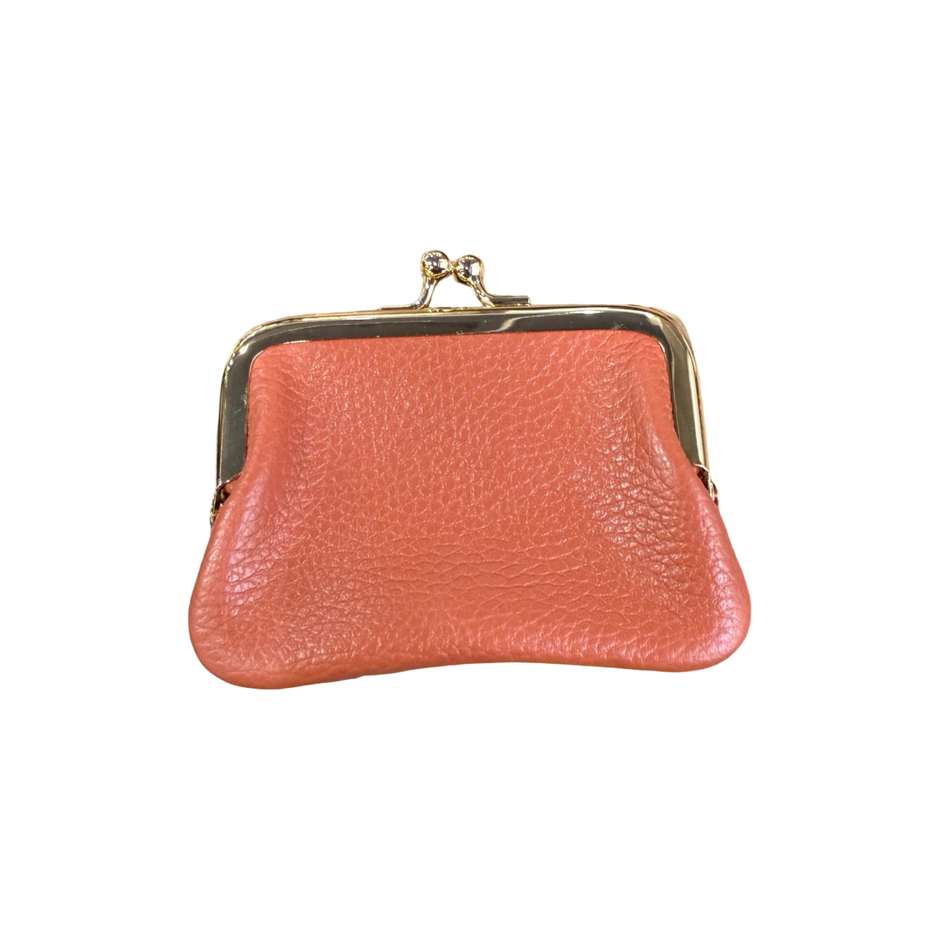 PORTE MONNAIE BOURSE CARTE CUIR GRAINE SMALL