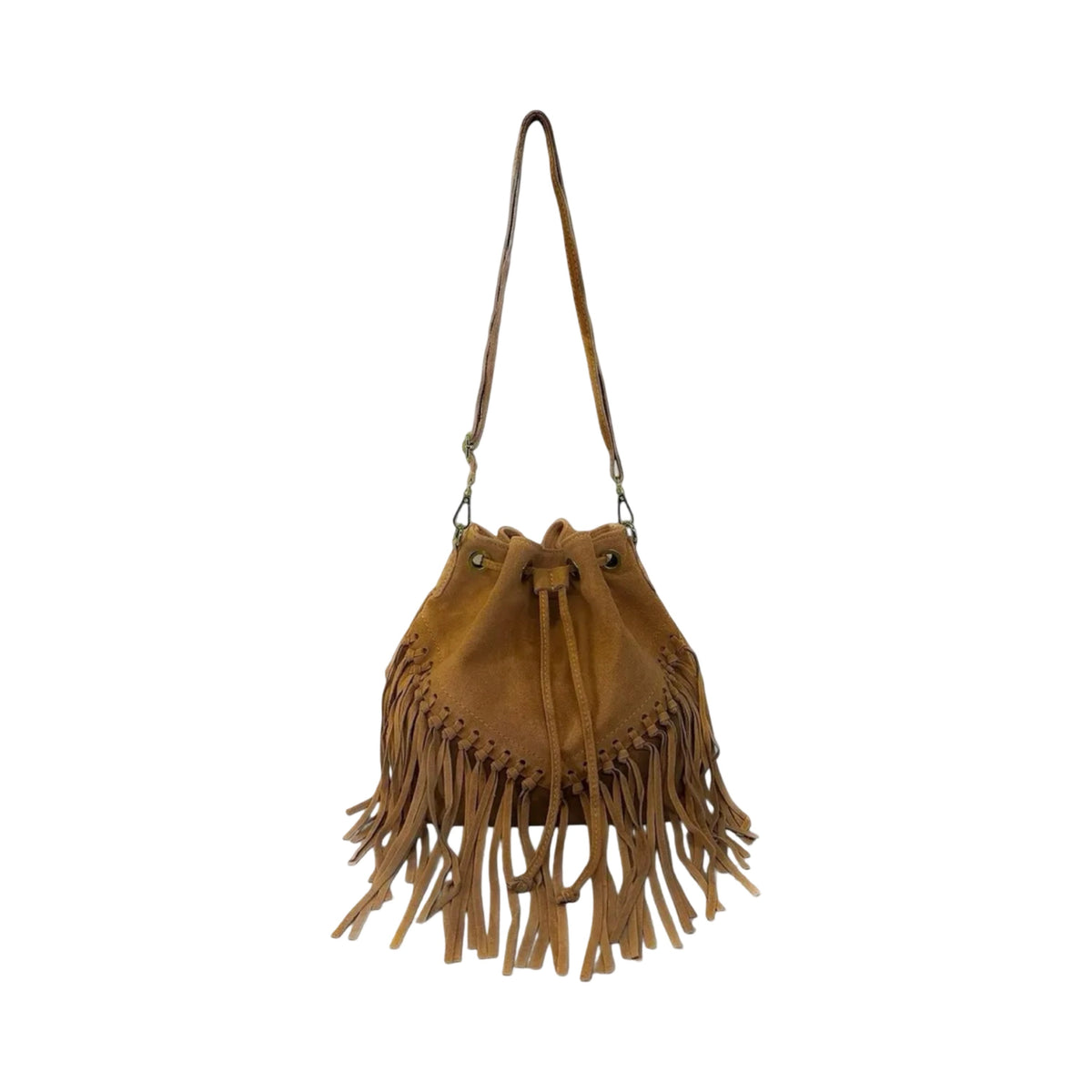 SAC SEAU CUIR SUEDE AURÉLIA