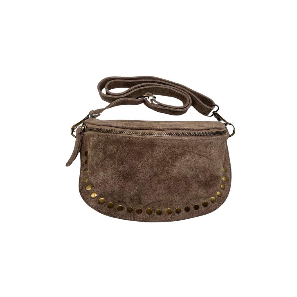 SAC BANANE CUIR SUEDE DION