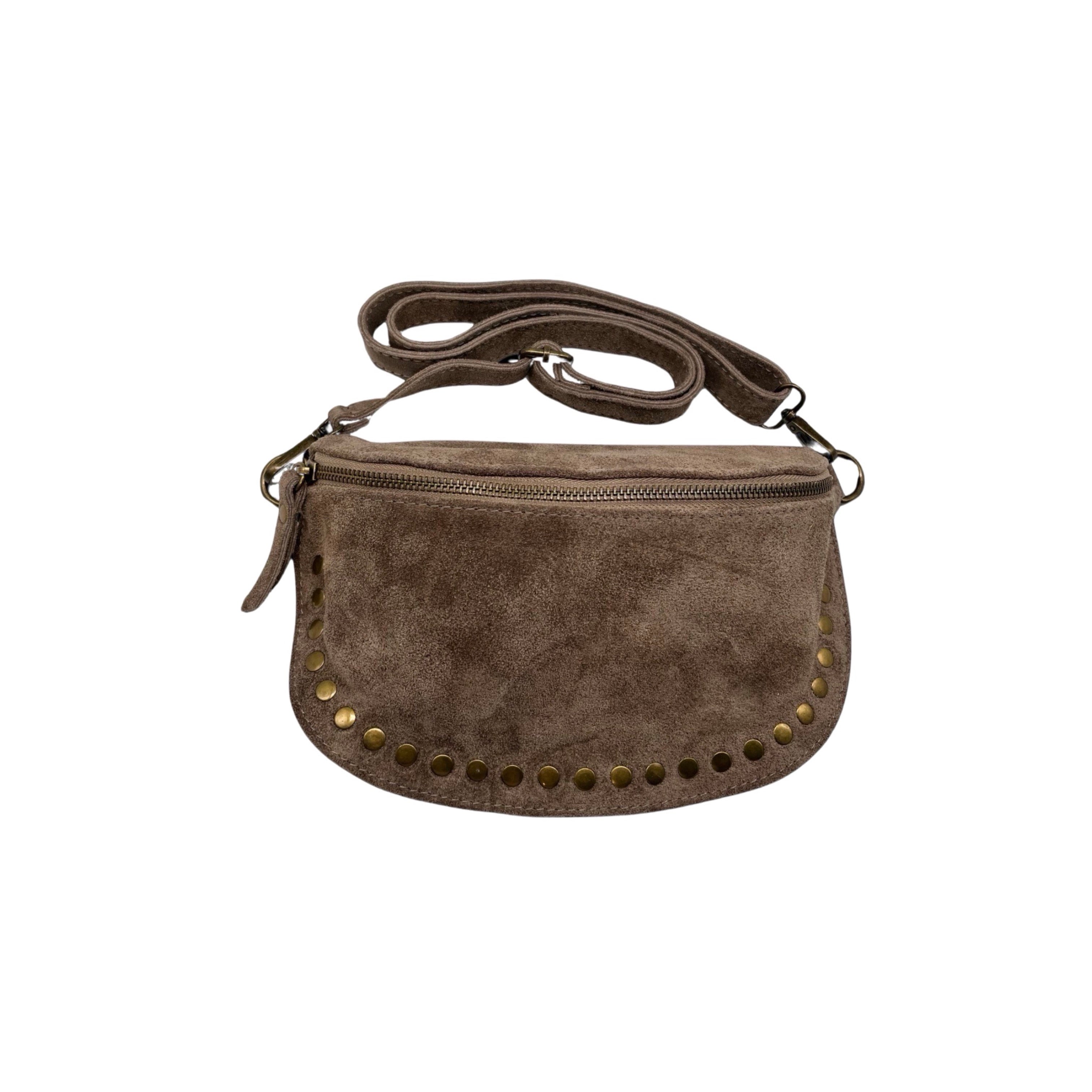 SAC BANANE CUIR SUEDE DION