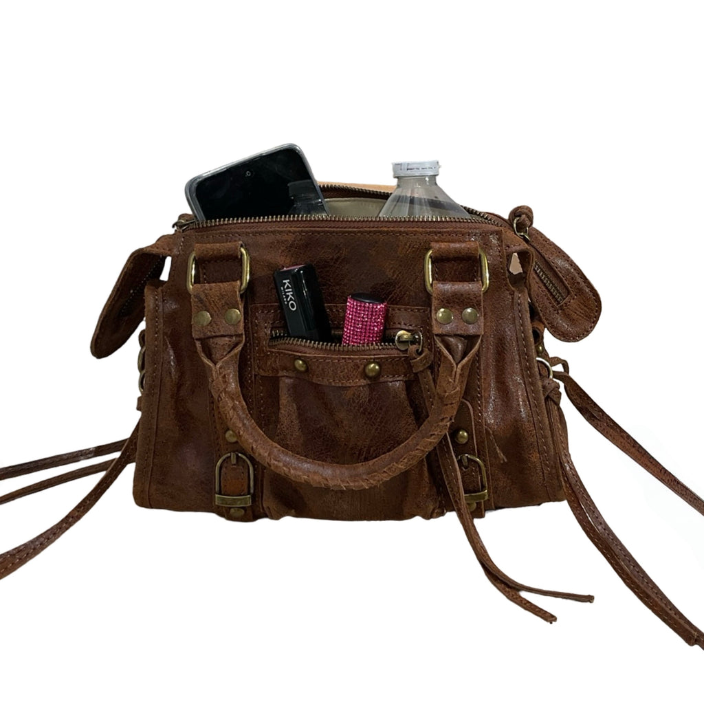 SAC CUIR MATE CAPUCINE S