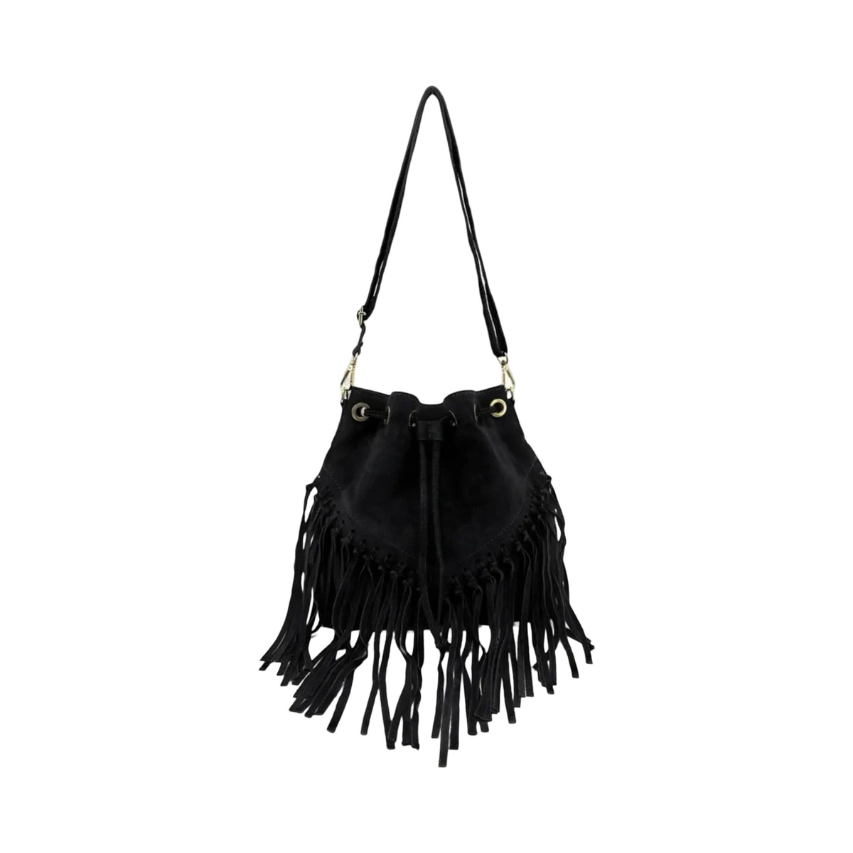 SAC SEAU CUIR SUEDE AURÉLIA