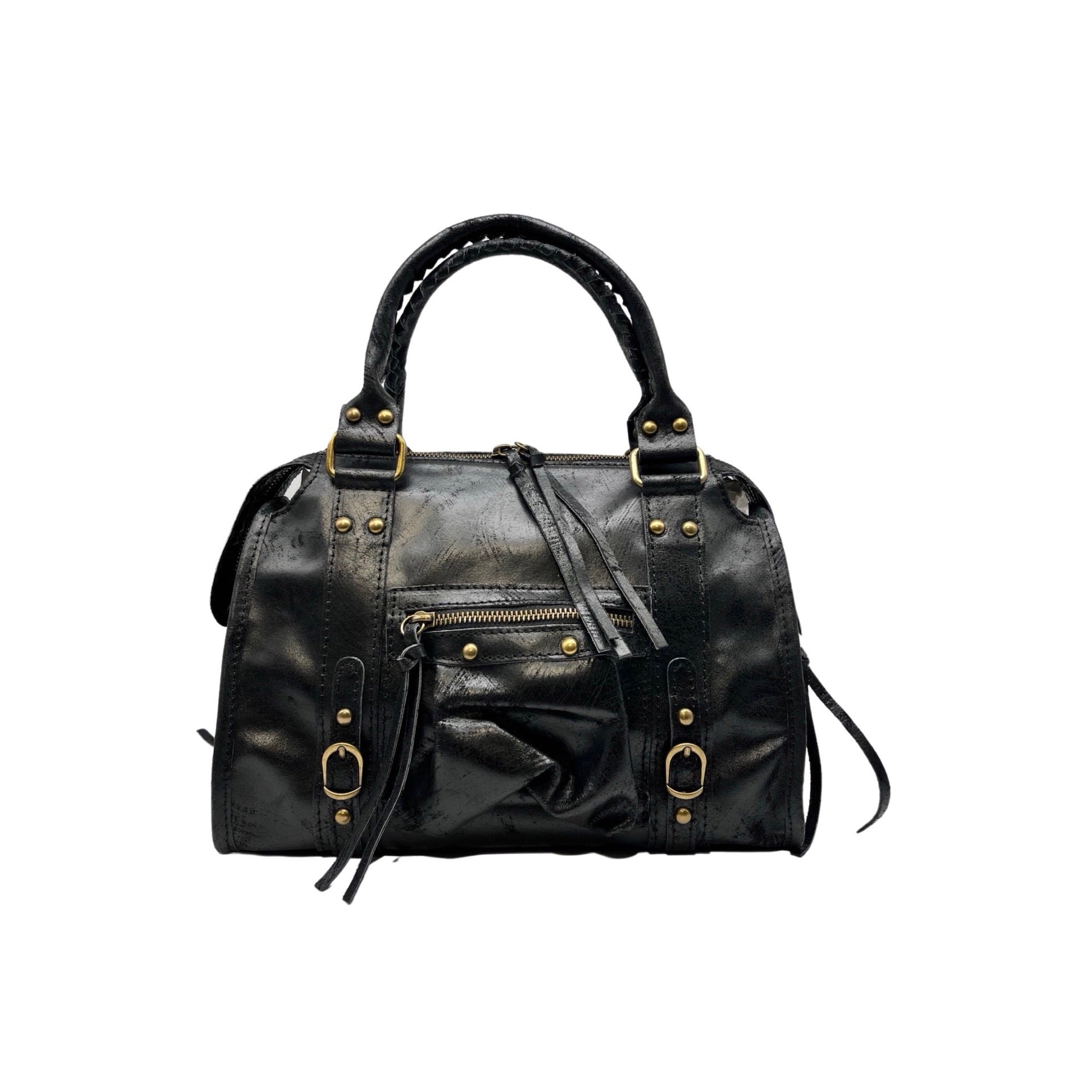 SAC A MAIN CUIR MATE CAPUCINE M