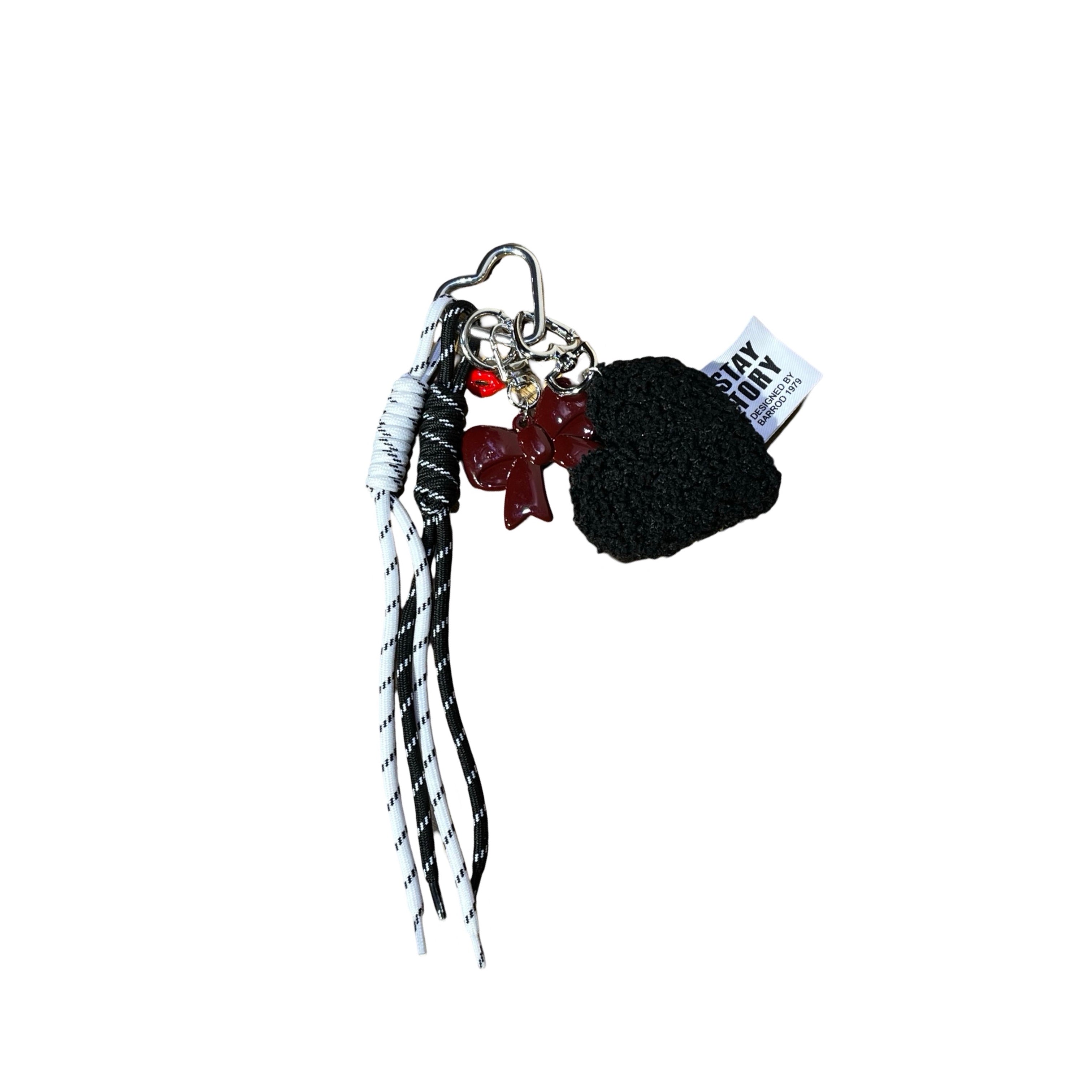 BIJOU DE SAC CŒUR NŒUD BS008