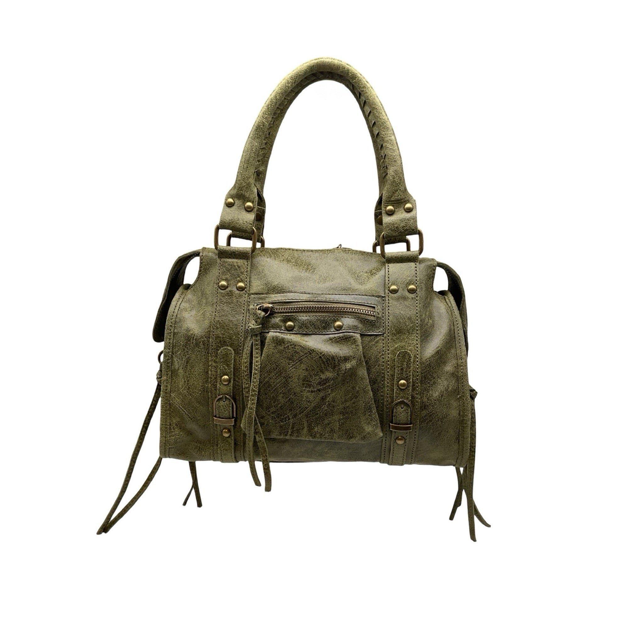 SAC A MAIN CUIR MATE CAPUCINE M