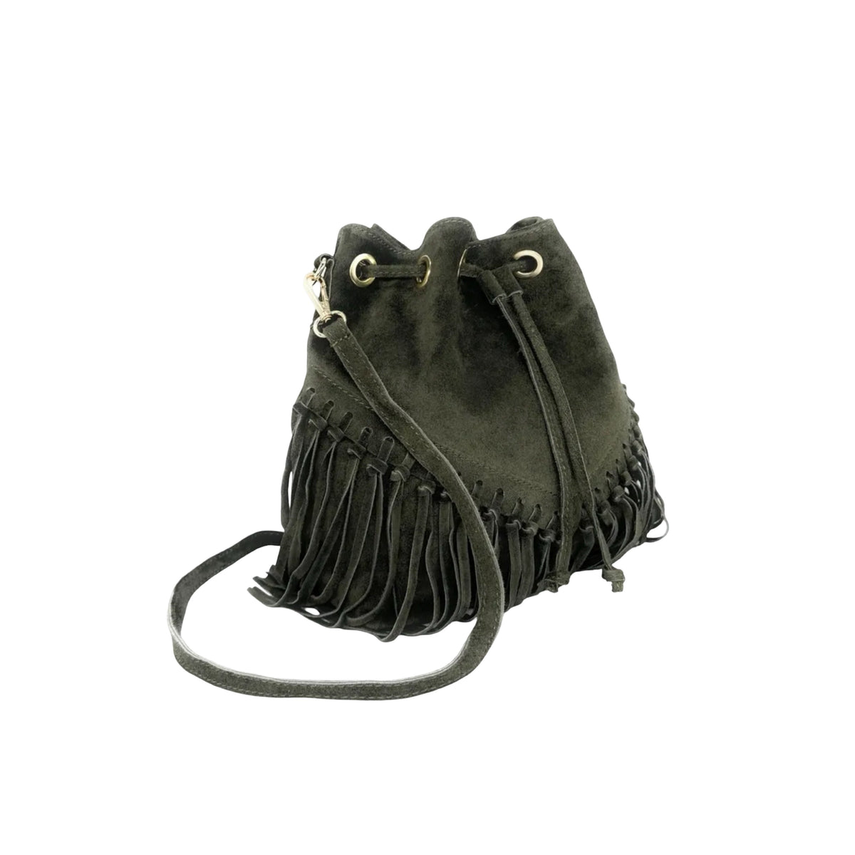 SAC SEAU CUIR SUEDE AURÉLIA