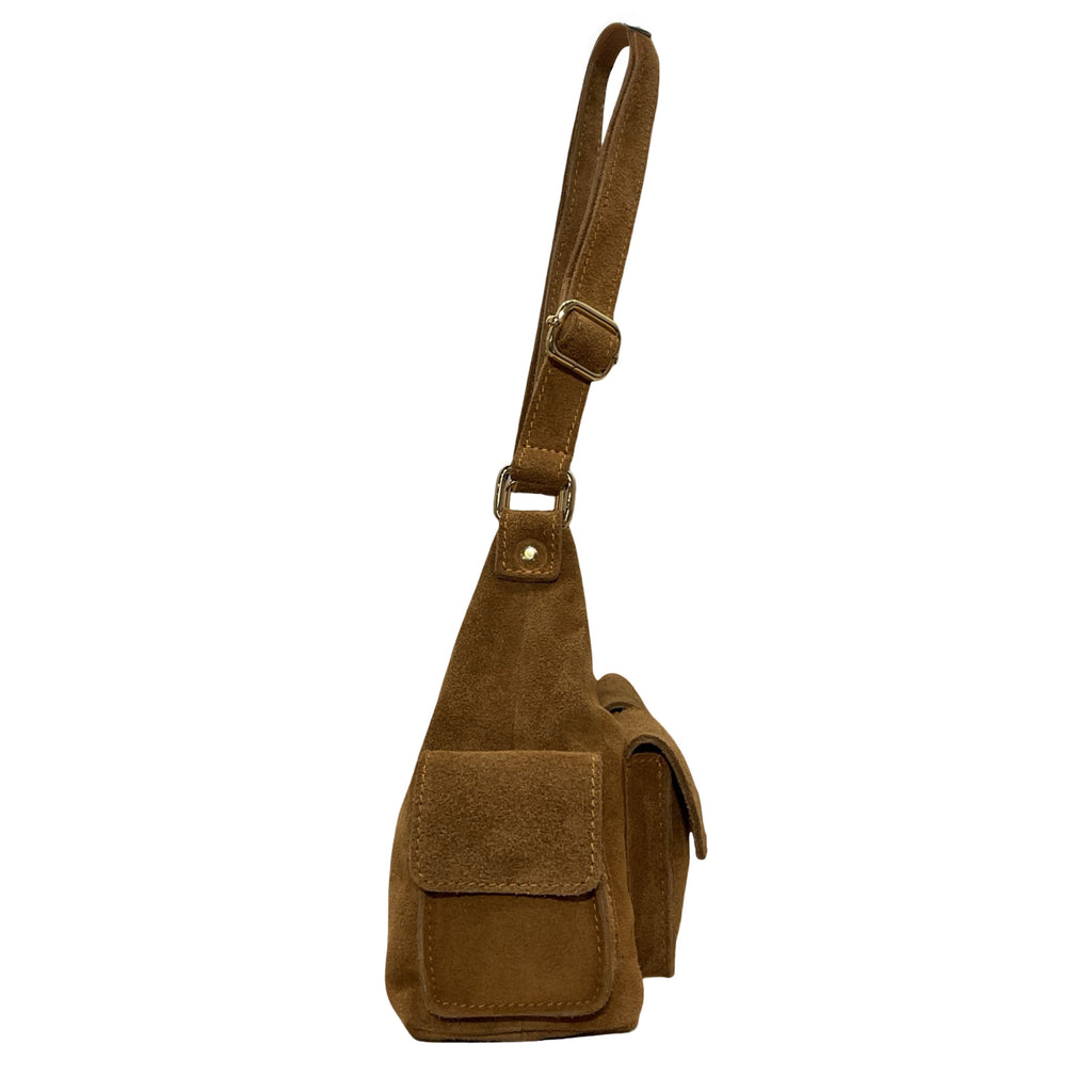 Sac Cuir Suède Multipoche Dollar