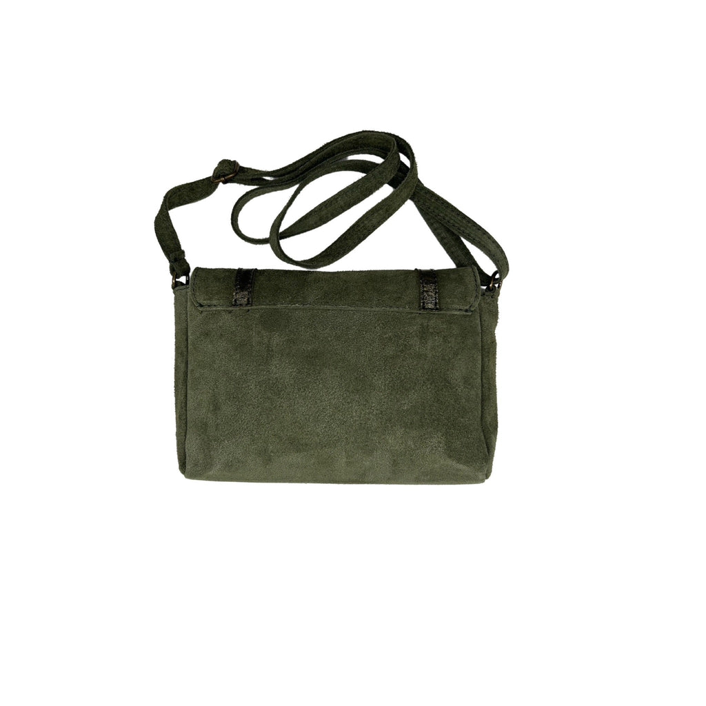 SAC CARTABLE CUIR SUEDE PAULETTE