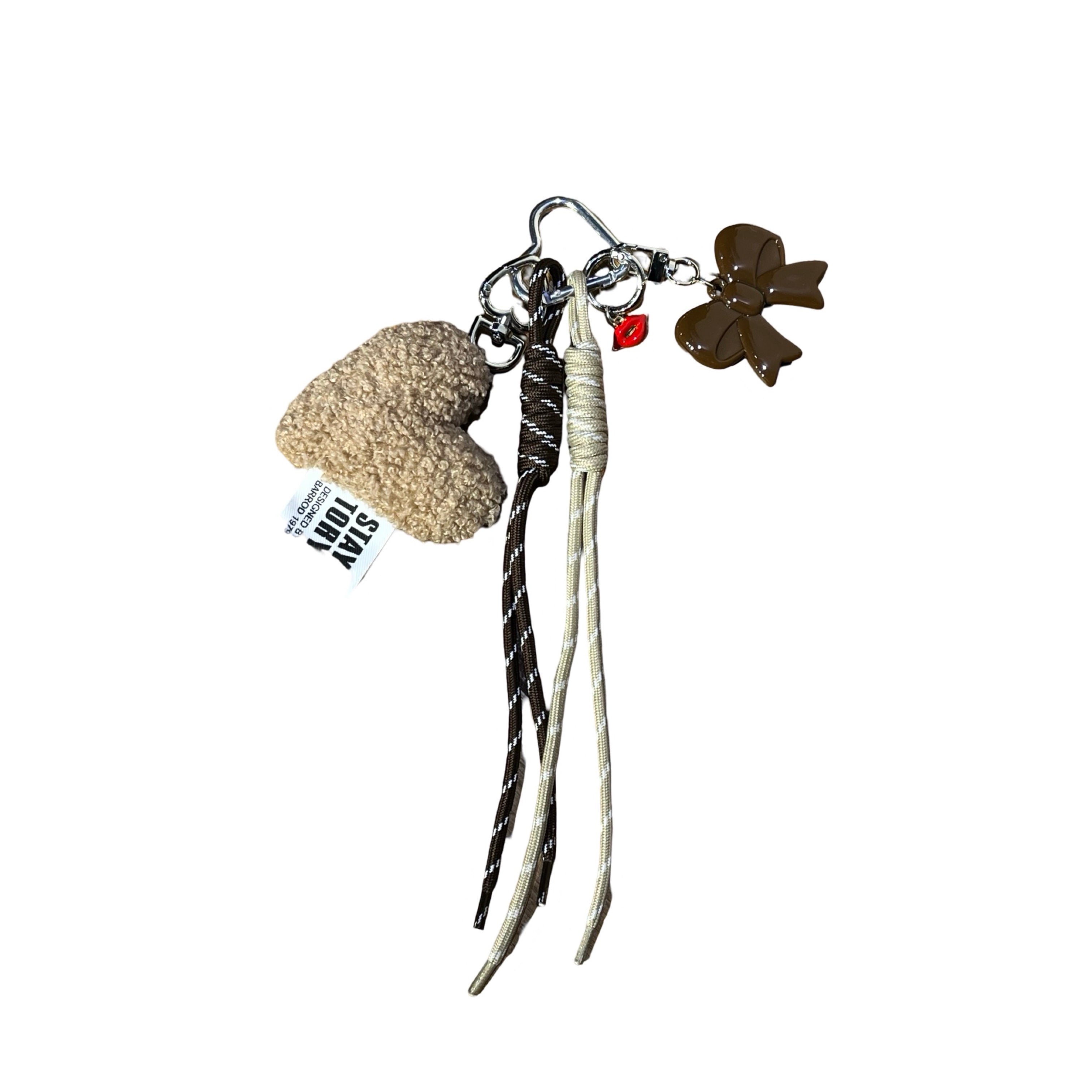 BIJOU DE SAC CŒUR NŒUD BS004