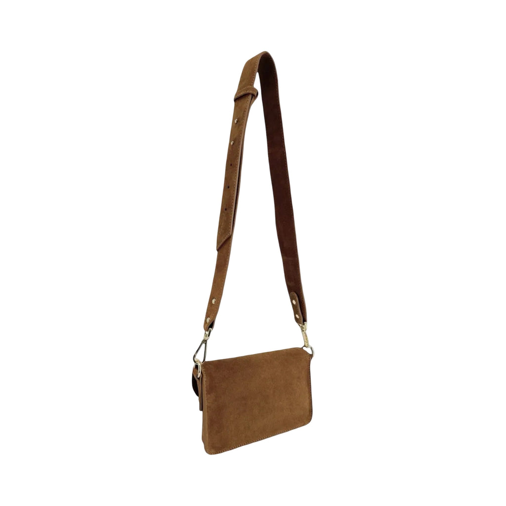 SAC BANDOULIERE CUIR SUEDE LOU