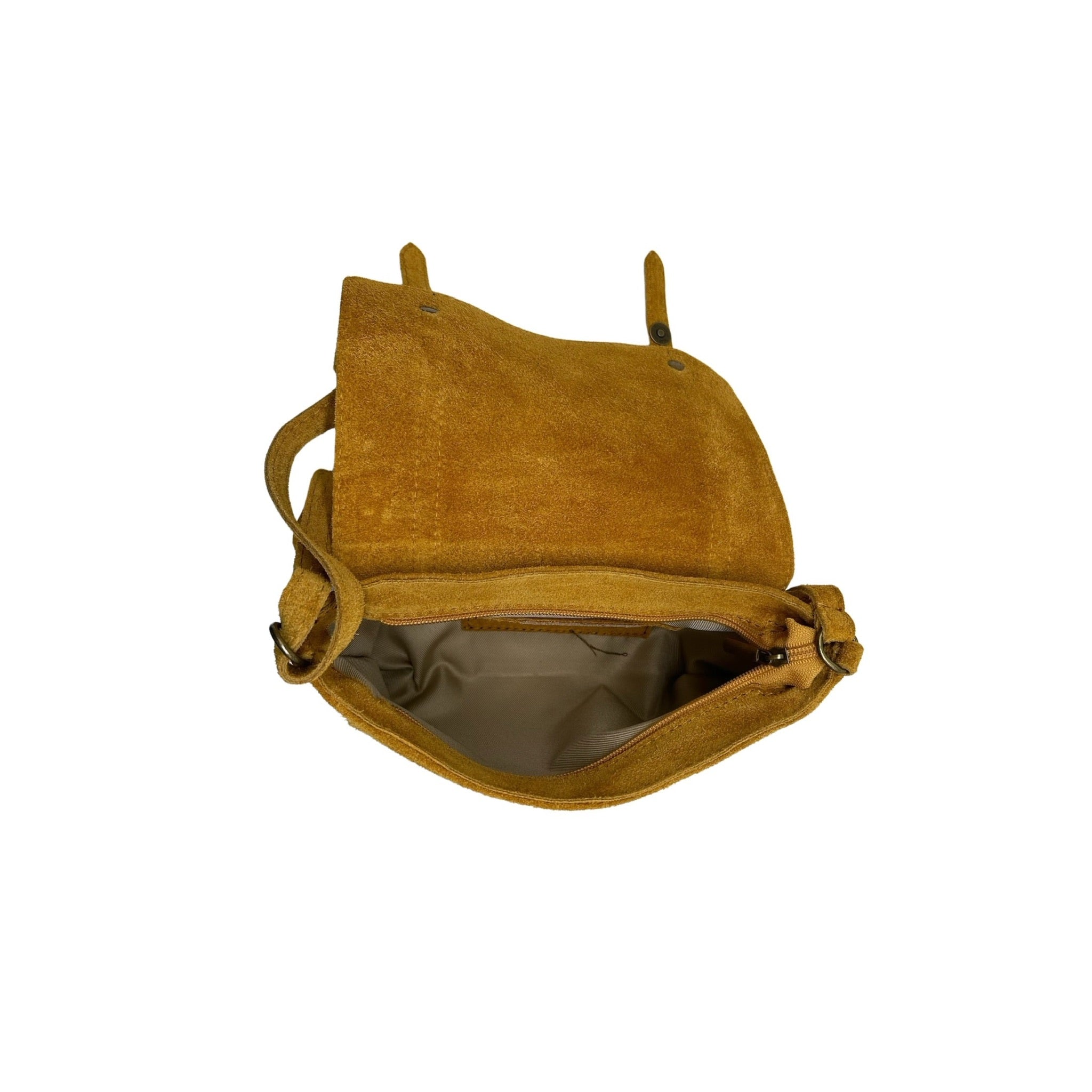SAC CARTABLE CUIR SUEDE PAULETTE