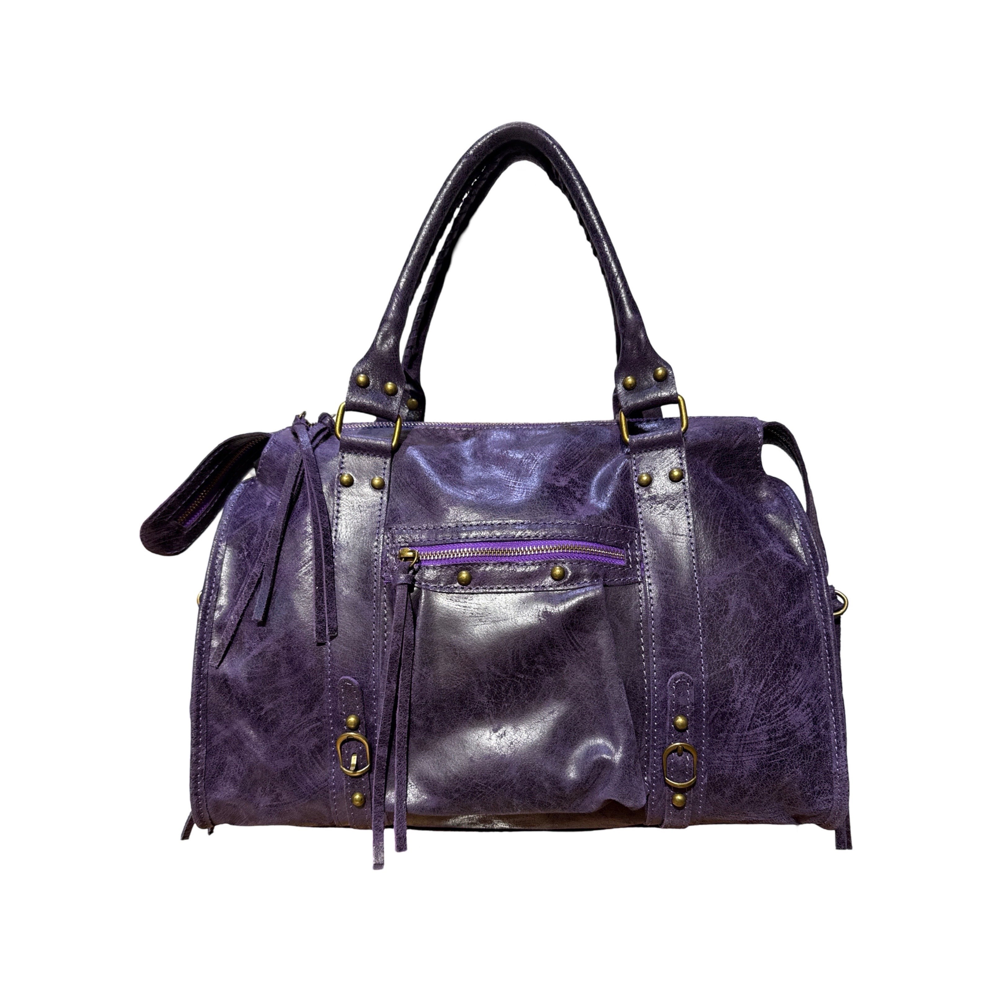 SAC CUIR MATE CAPUCINE L