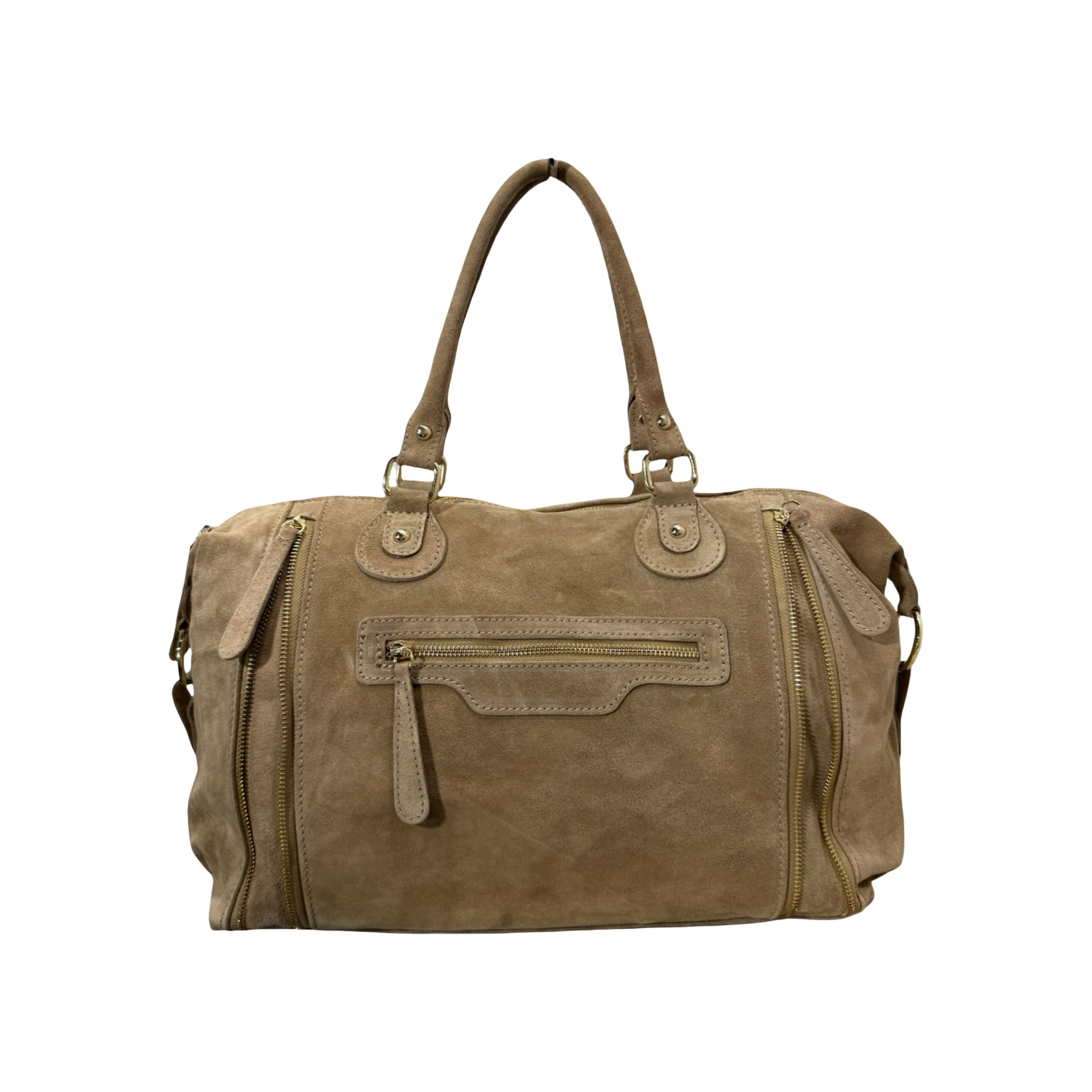 SAC A MAIN CUIR SUEDE BIG GABRIELLE