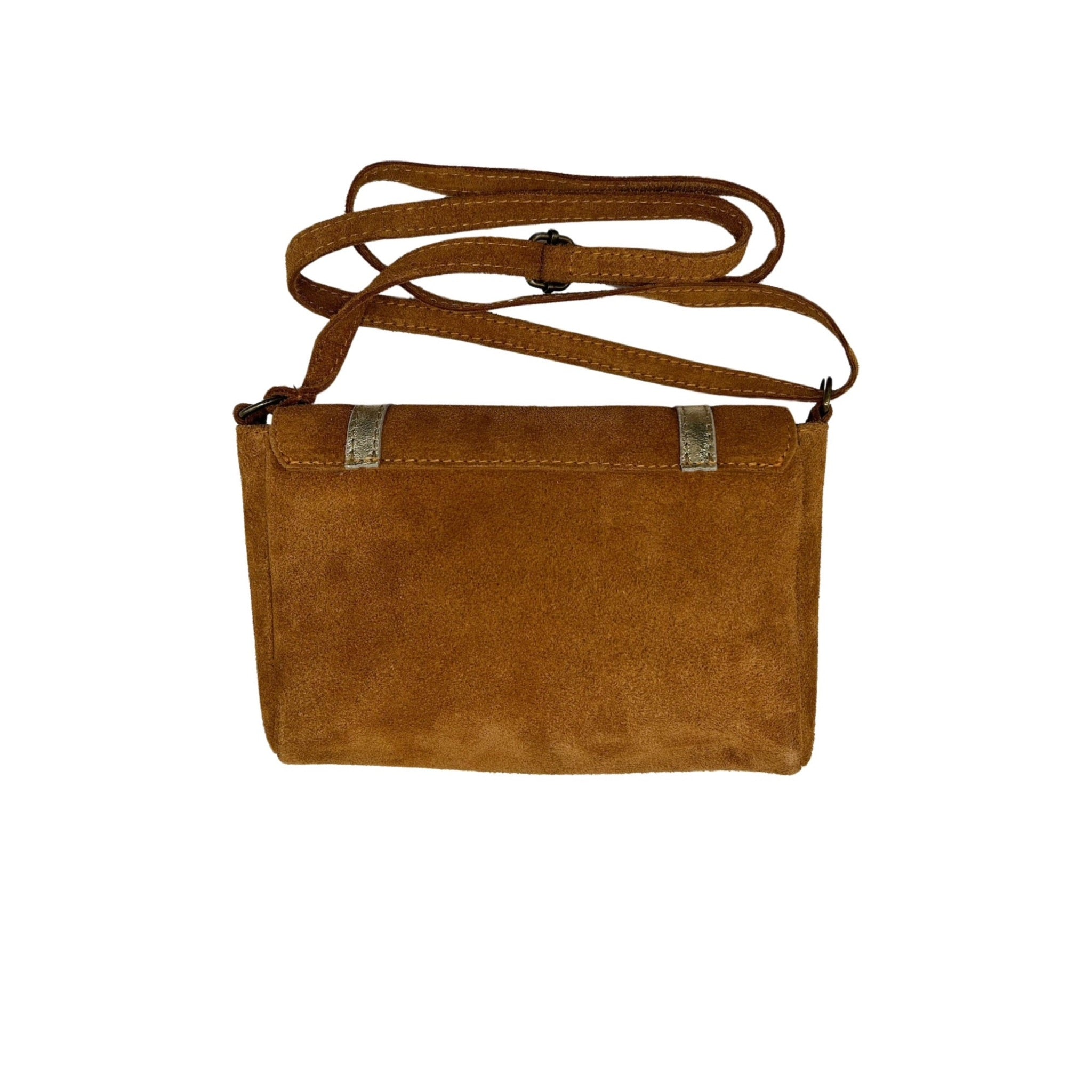 SAC CARTABLE CUIR SUEDE PAULETTE