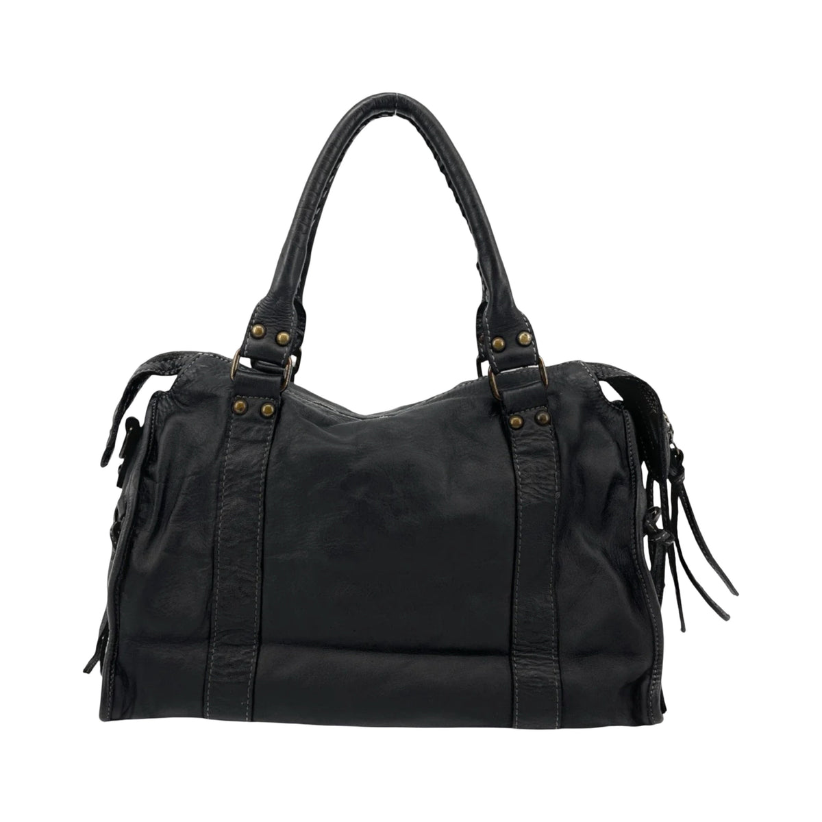 SAC CUIR VINTAGE CAPUCINE L