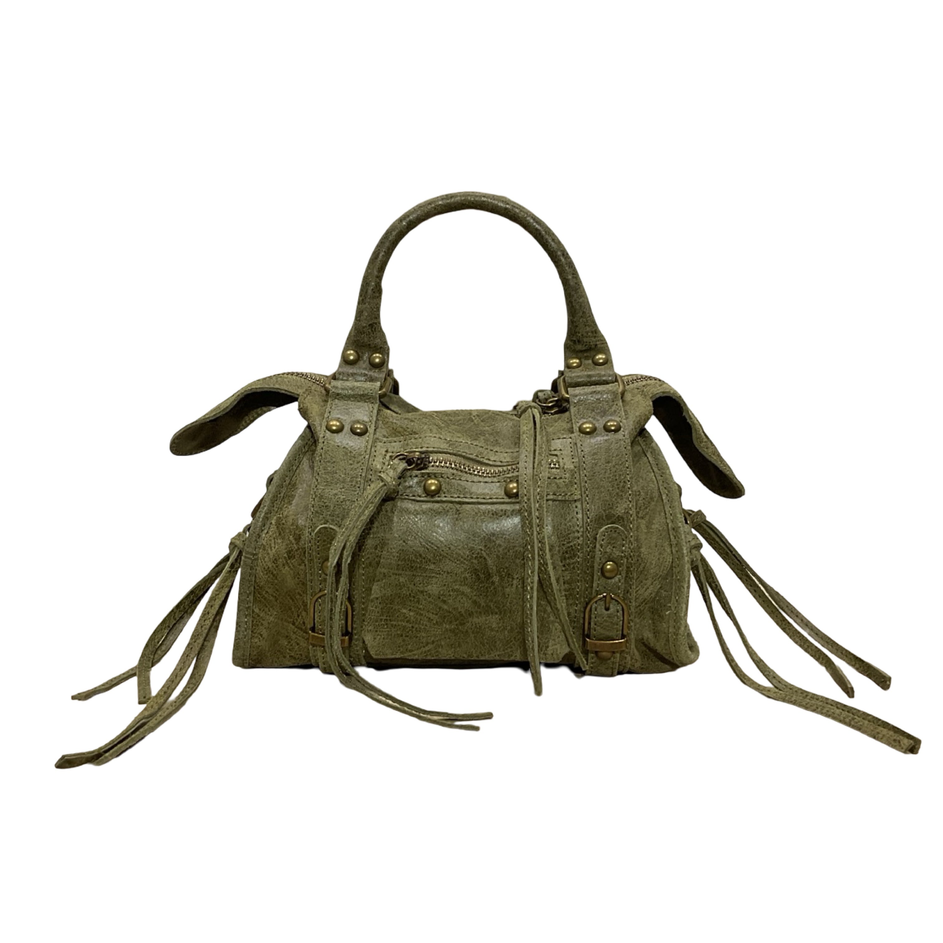 SAC CUIR MATE CAPUCINE S