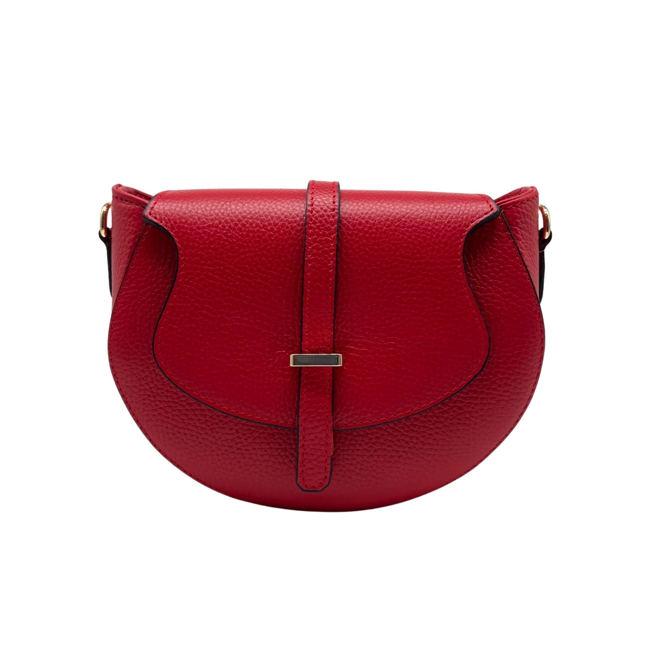 SAC BANDOULIERE CUIR GRAINE MADELENA