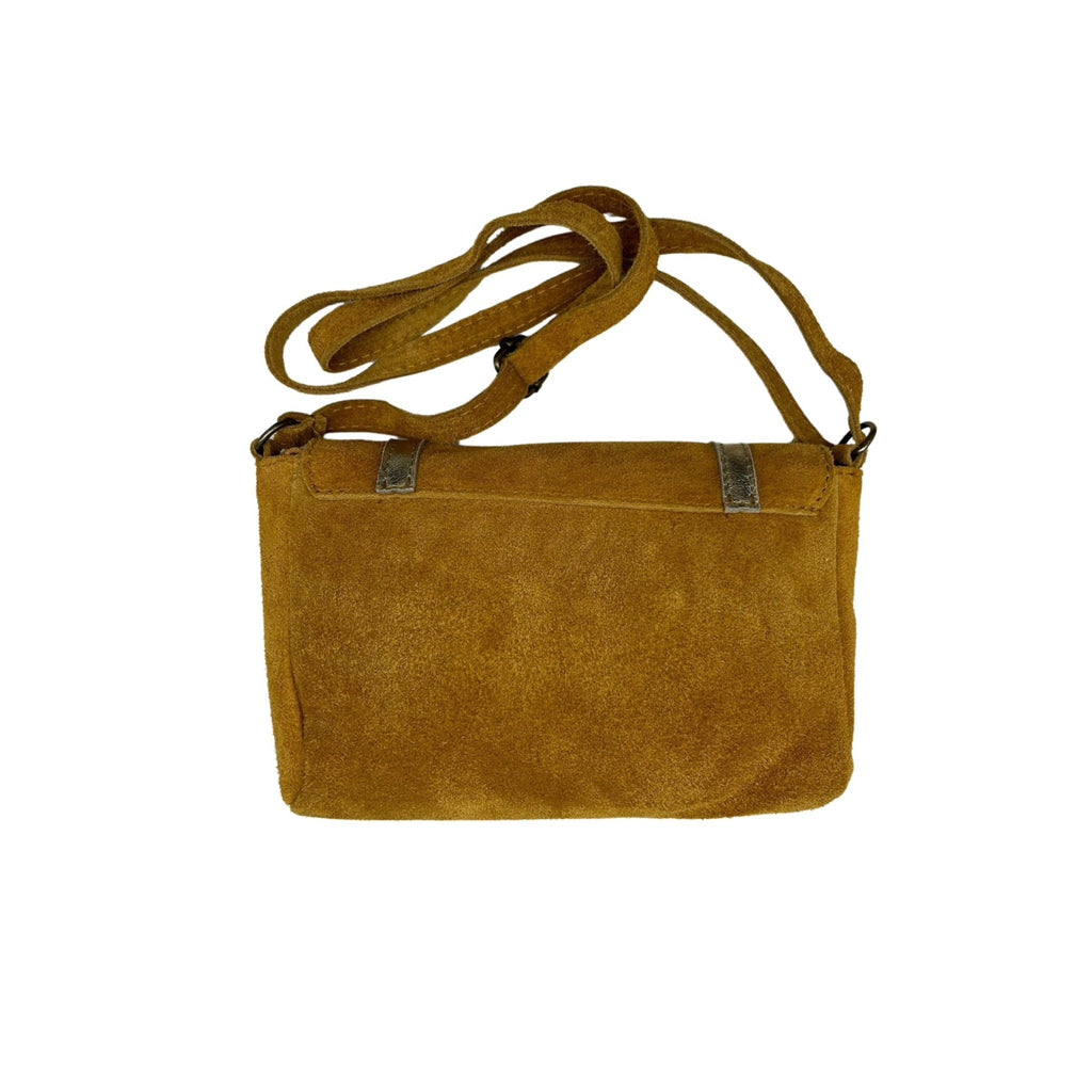 SAC CARTABLE CUIR SUEDE PAULETTE