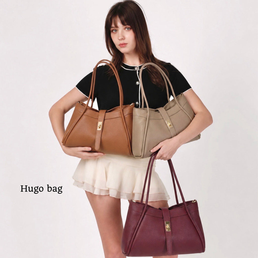 Sac Cuir Grainé S Fermeture Hugo