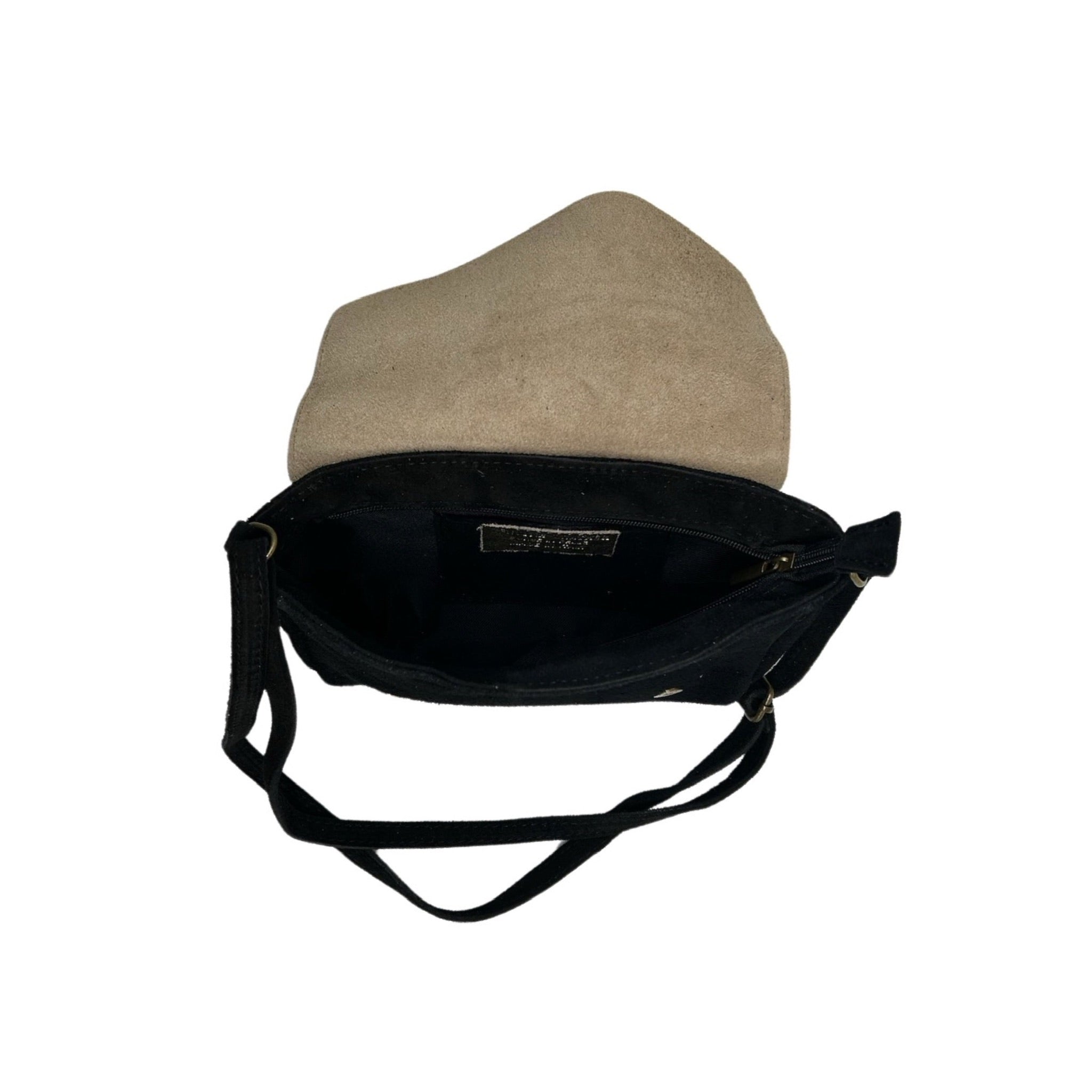 SAC CARTABLE CUIR SUEDE ELISABETH