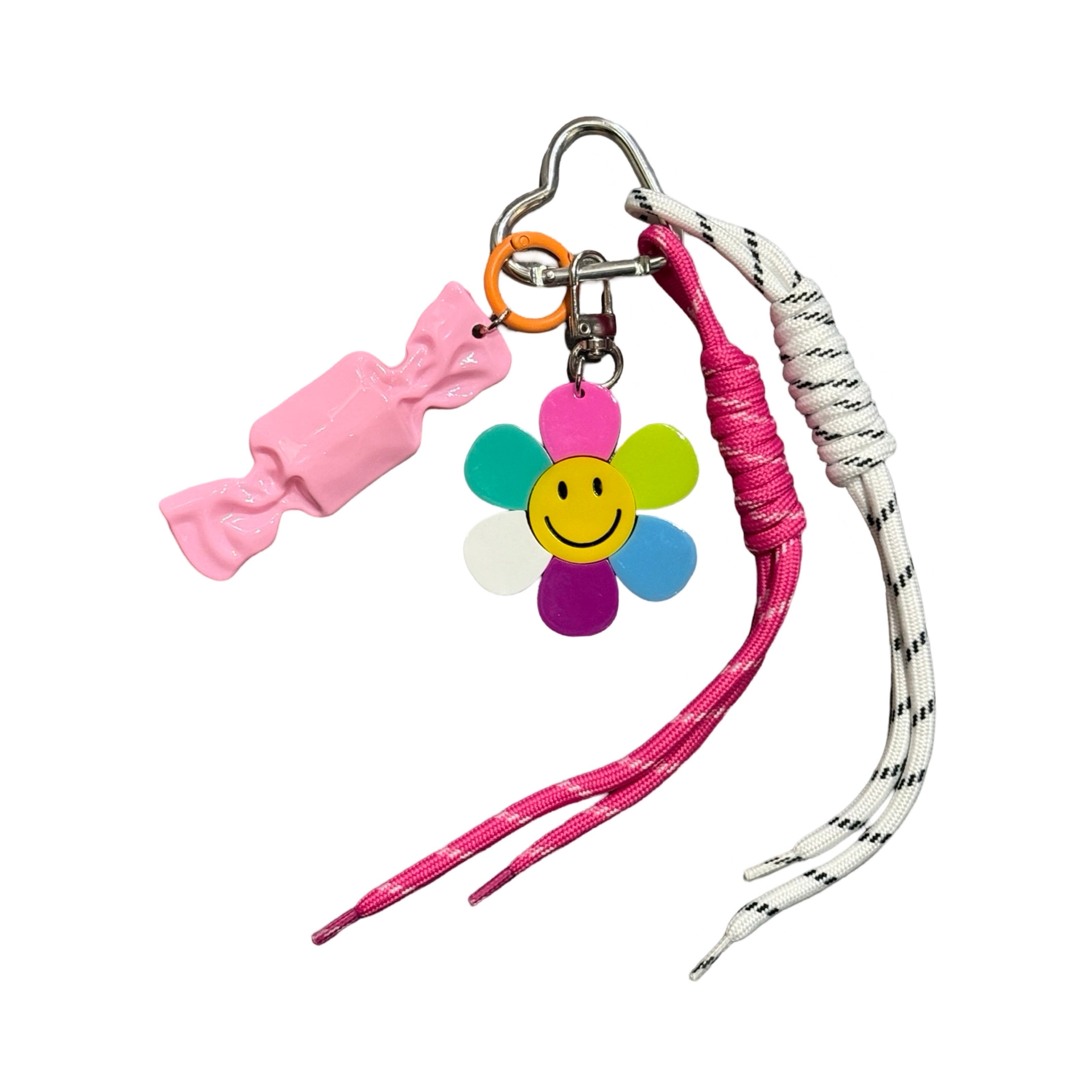 BIJOU DE SAC FLEUR BONBON BS184