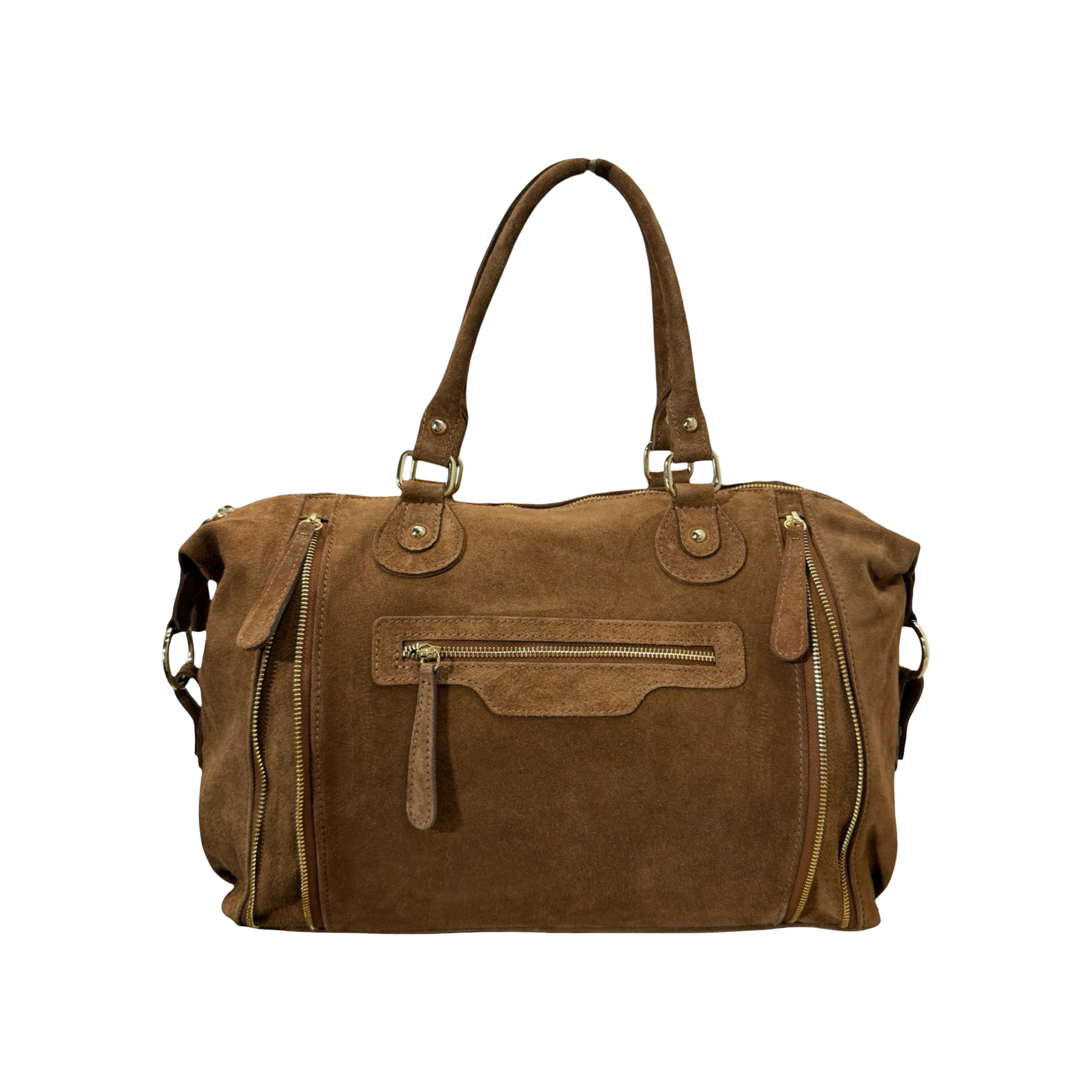 SAC A MAIN CUIR SUEDE BIG GABRIELLE