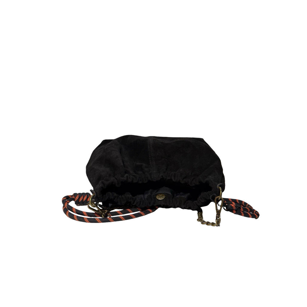 Sac cuir suède cordon Plissa L