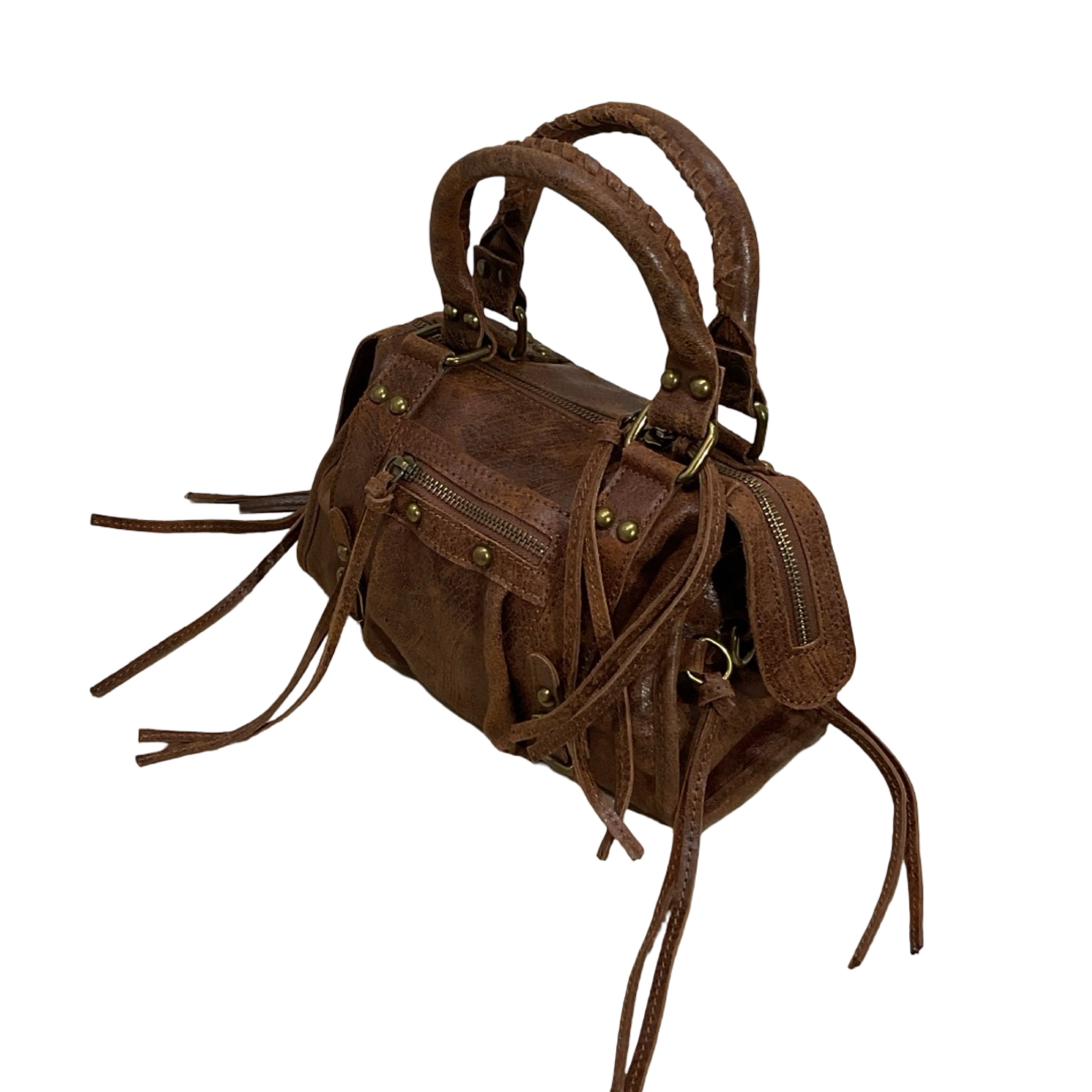 SAC CUIR MATE CAPUCINE S