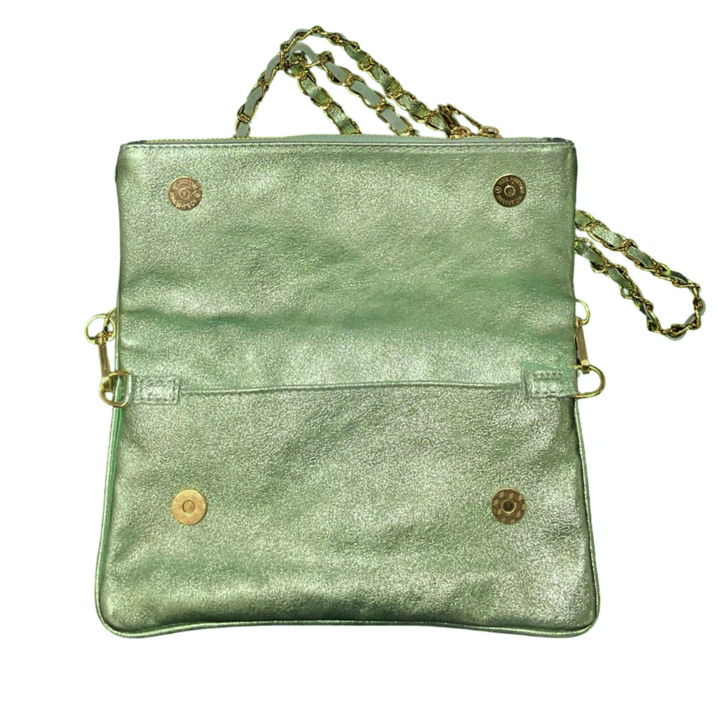POCHETTE CUIR IRISE MEDIUM