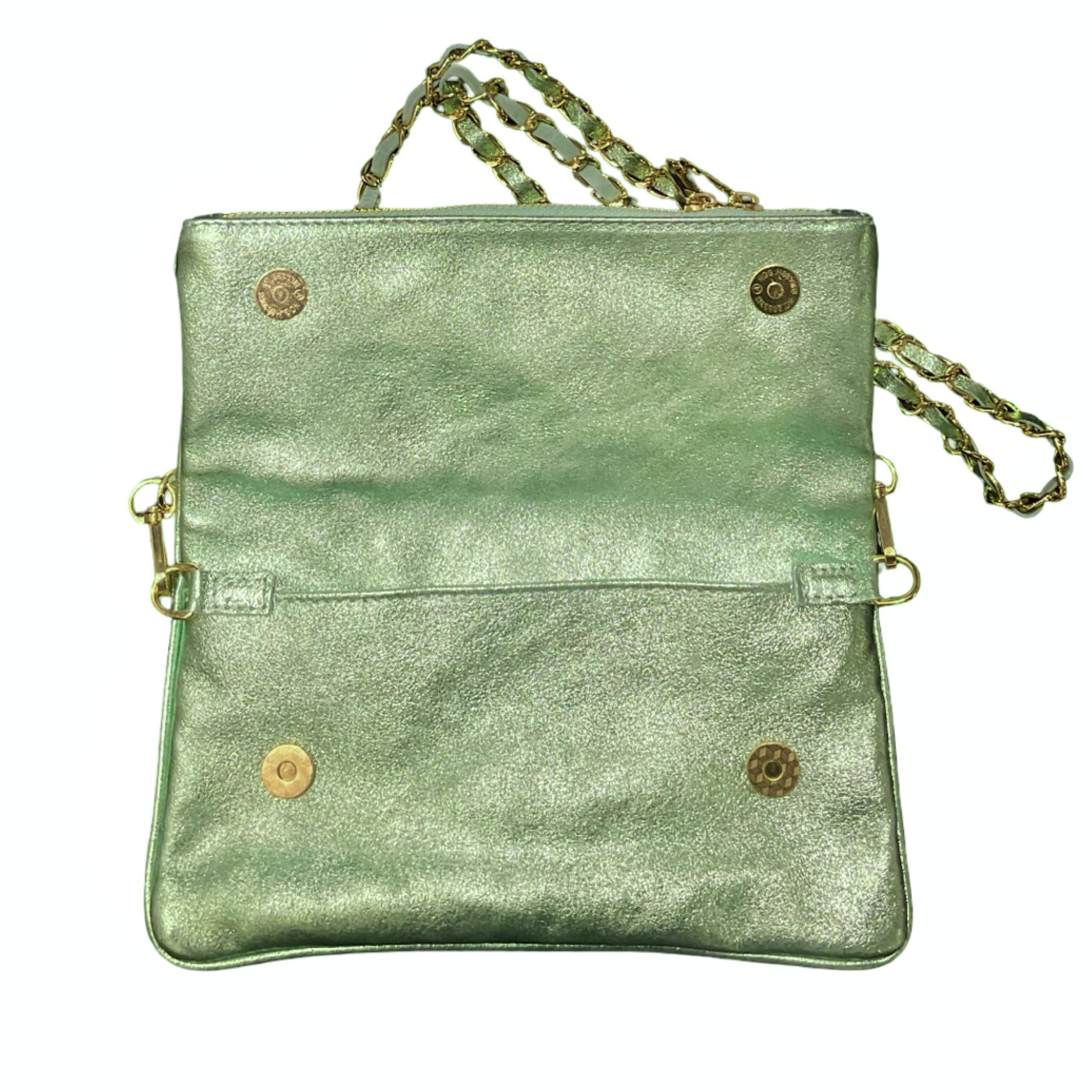 POCHETTE CUIR IRISE MEDIUM