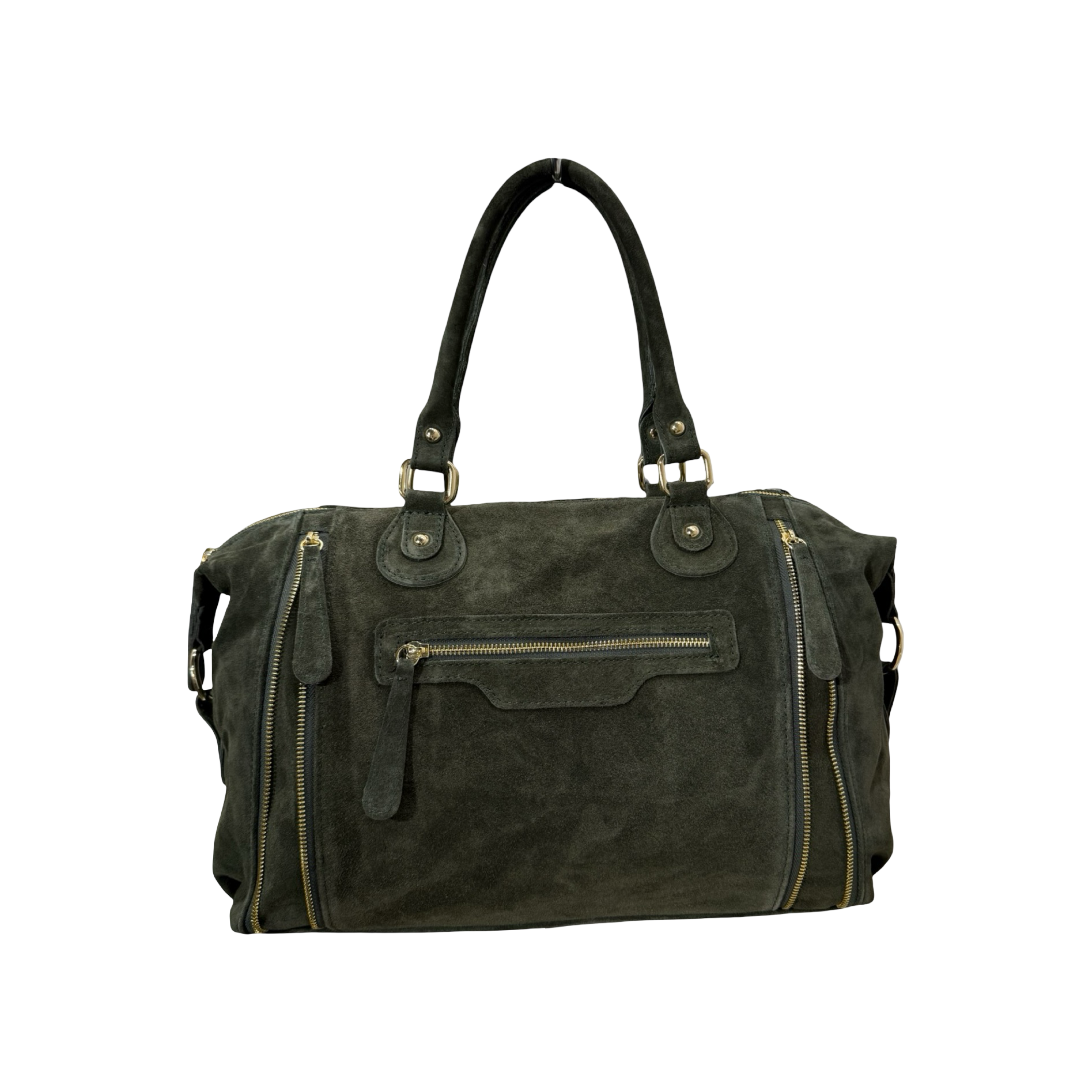 SAC A MAIN CUIR SUEDE BIG GABRIELLE