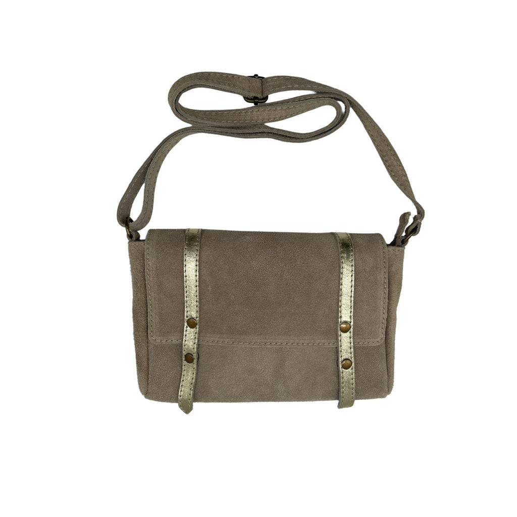 SAC CARTABLE CUIR SUEDE PAULETTE