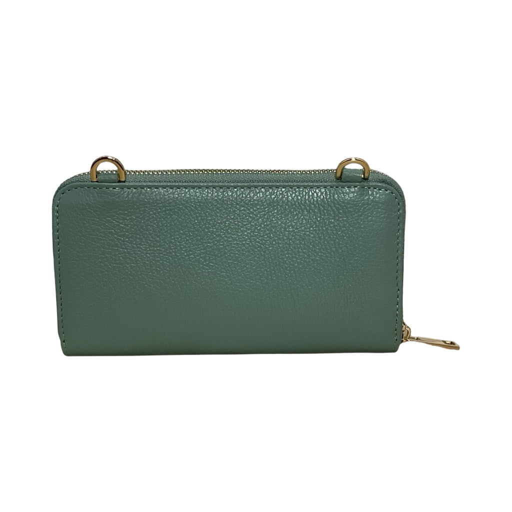 POCHETTE CUIR SUEDE HORIZONTAL