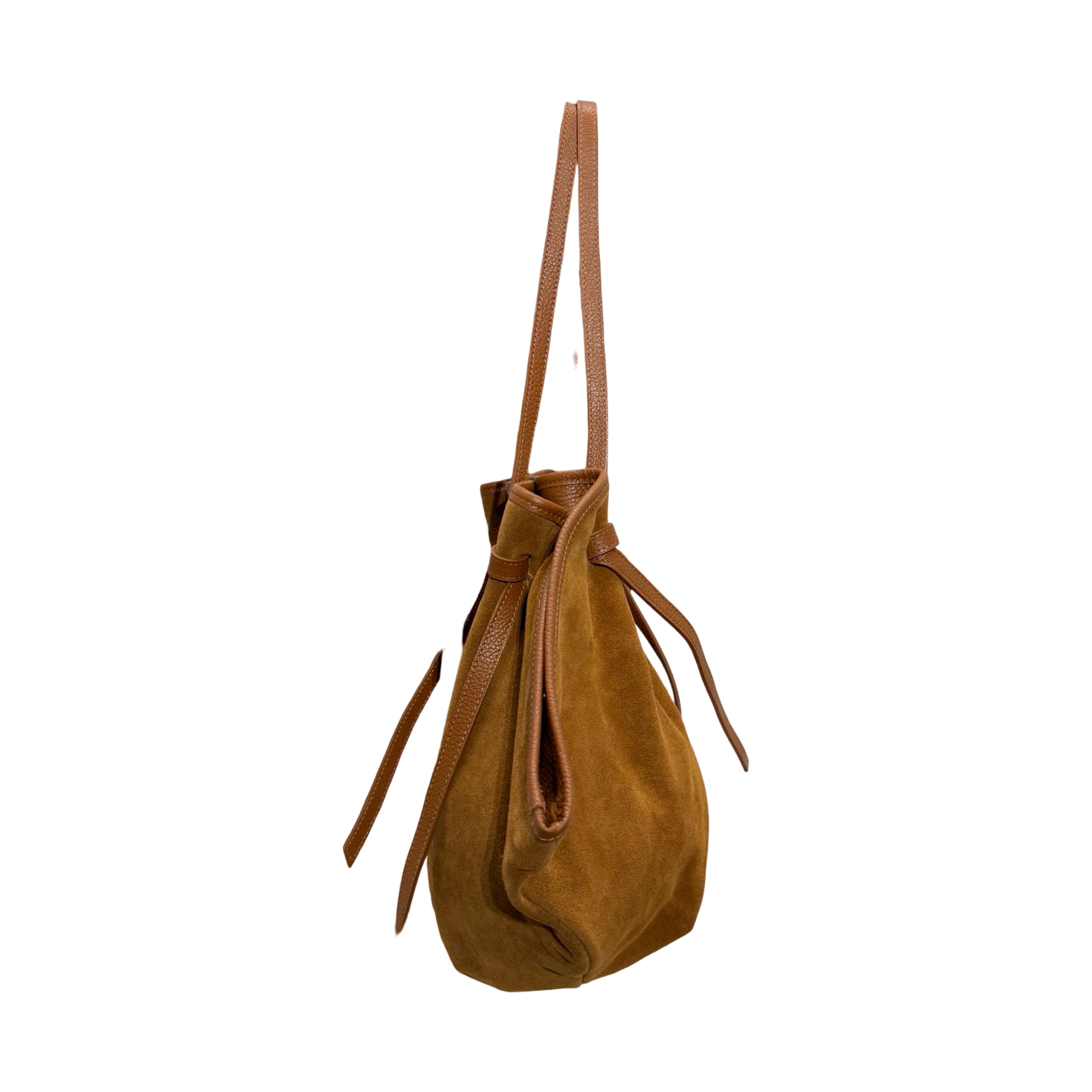 SAC CUIR SUÈDE SHOPPING