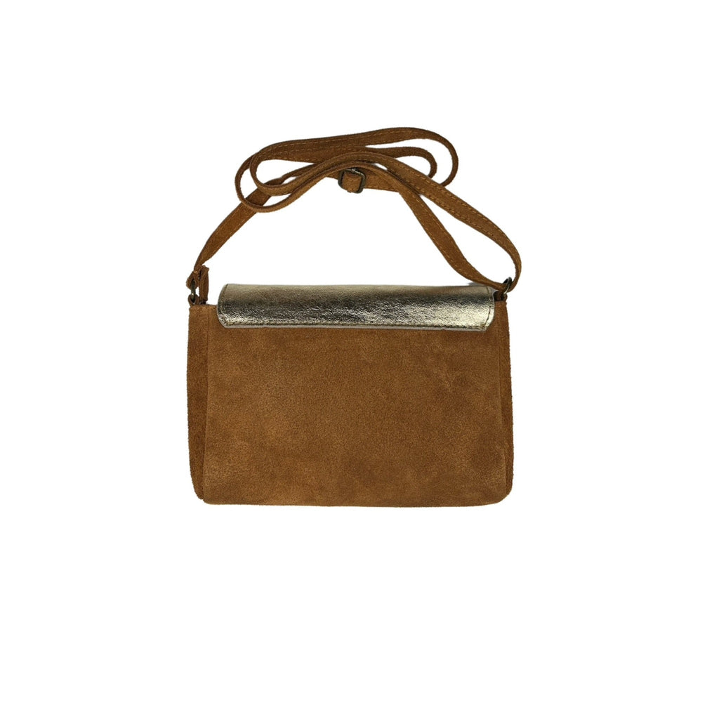 SAC CARTABLE CUIR SUEDE ELISABETH