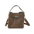 Sac Seau en Cuir Suède Mélodie